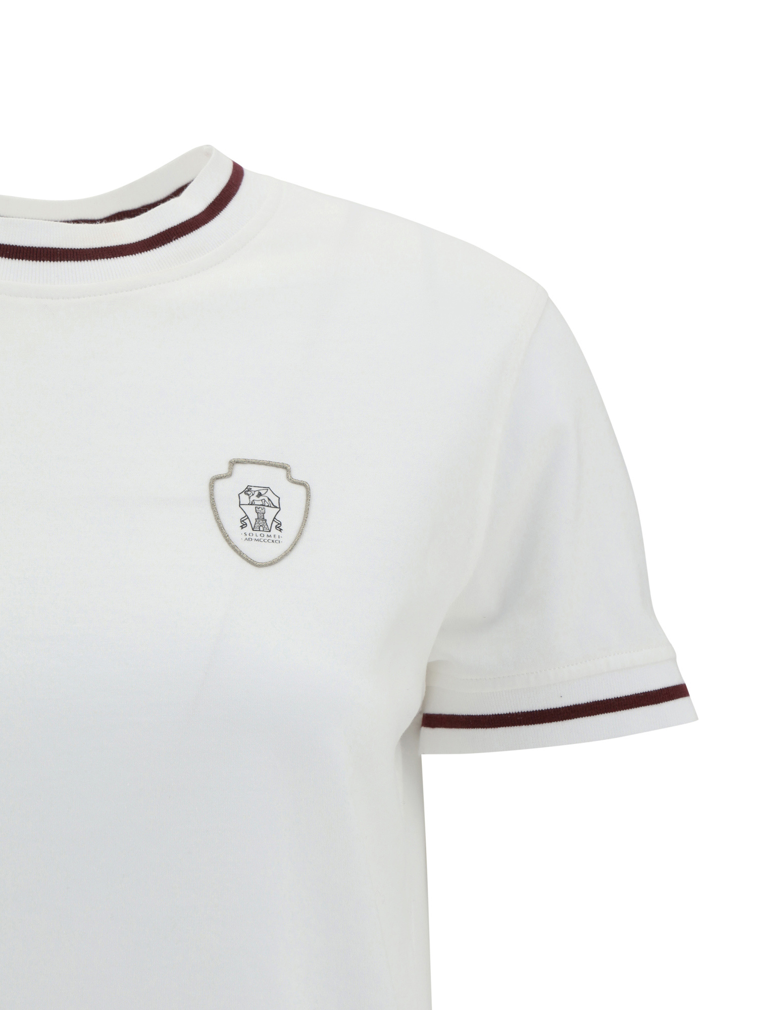 Brunello Cucinelli Short-sleeved T-shirt In White