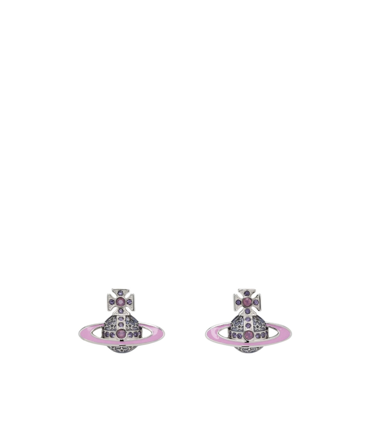 Vivienne Westwood Silver Roxanne Earrings In Silver