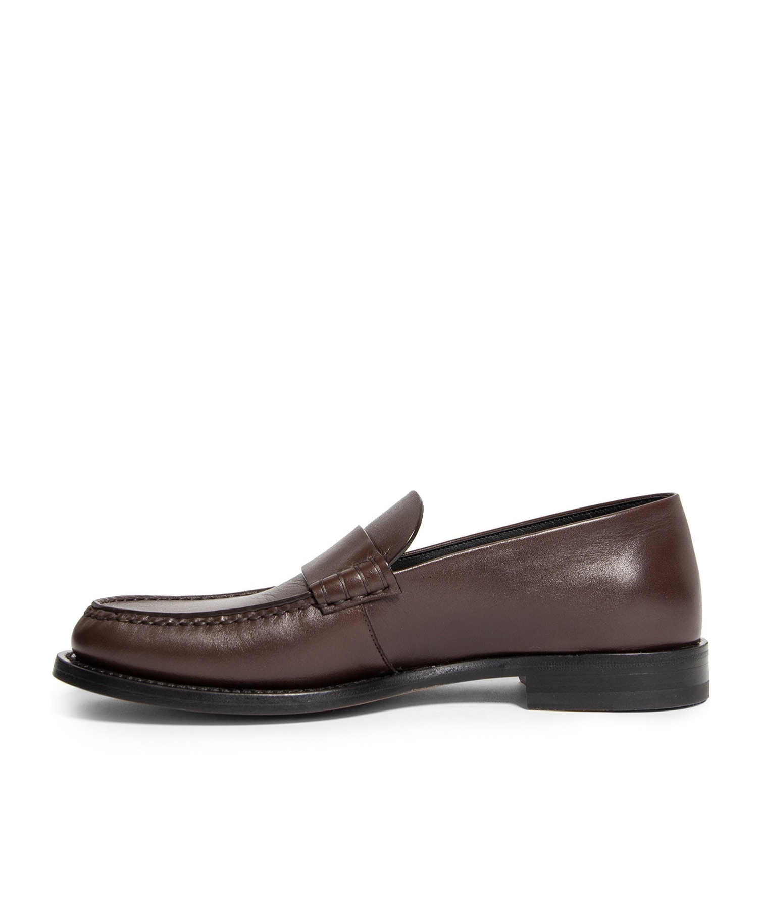 The Row Novus Slip-on Loafers In Black