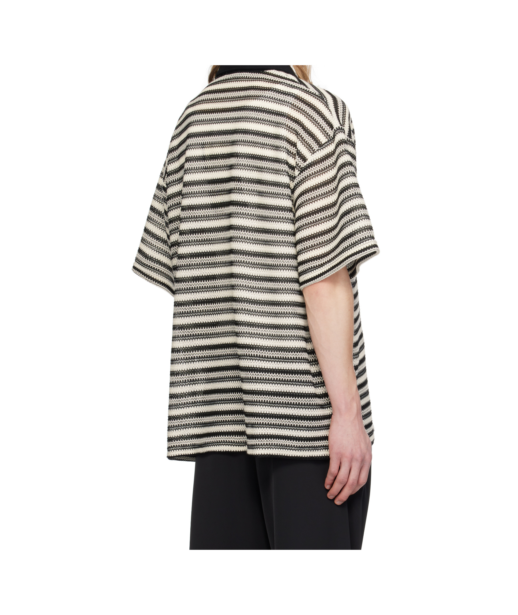 SONG FOR THE MUTE STRIPED POLO SHIRT 