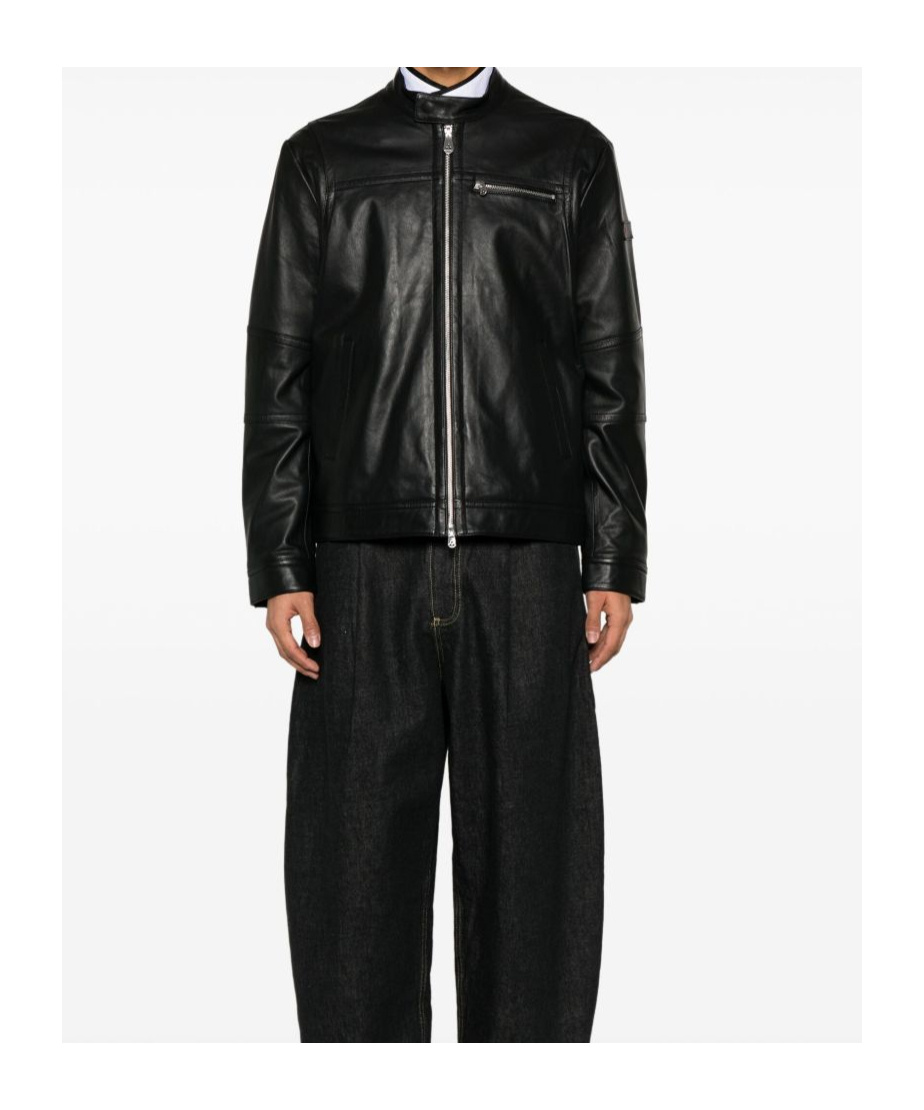 Peuterey Black Saguaro Biker In Black