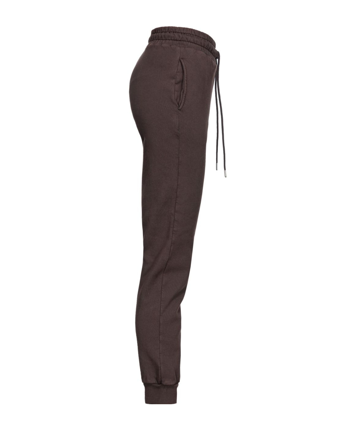 Pinko Carico Drawstring Cotton Track Pants In Black