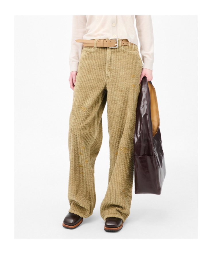 Our Legacy Corduroy Trousers In Green