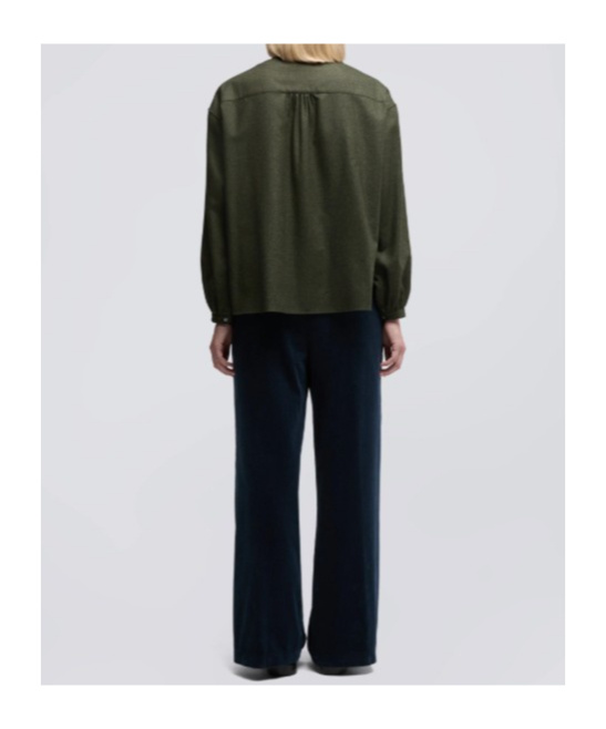 Aspesi Long Sleeve Shirt In Green