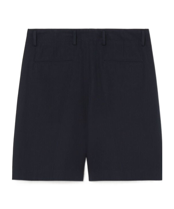 Loro Piana Joetsu Bermuda Shorts In Navy Blue