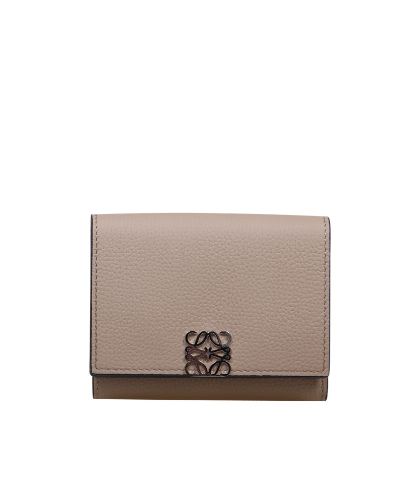 Loewe Folding Wallet In Nude