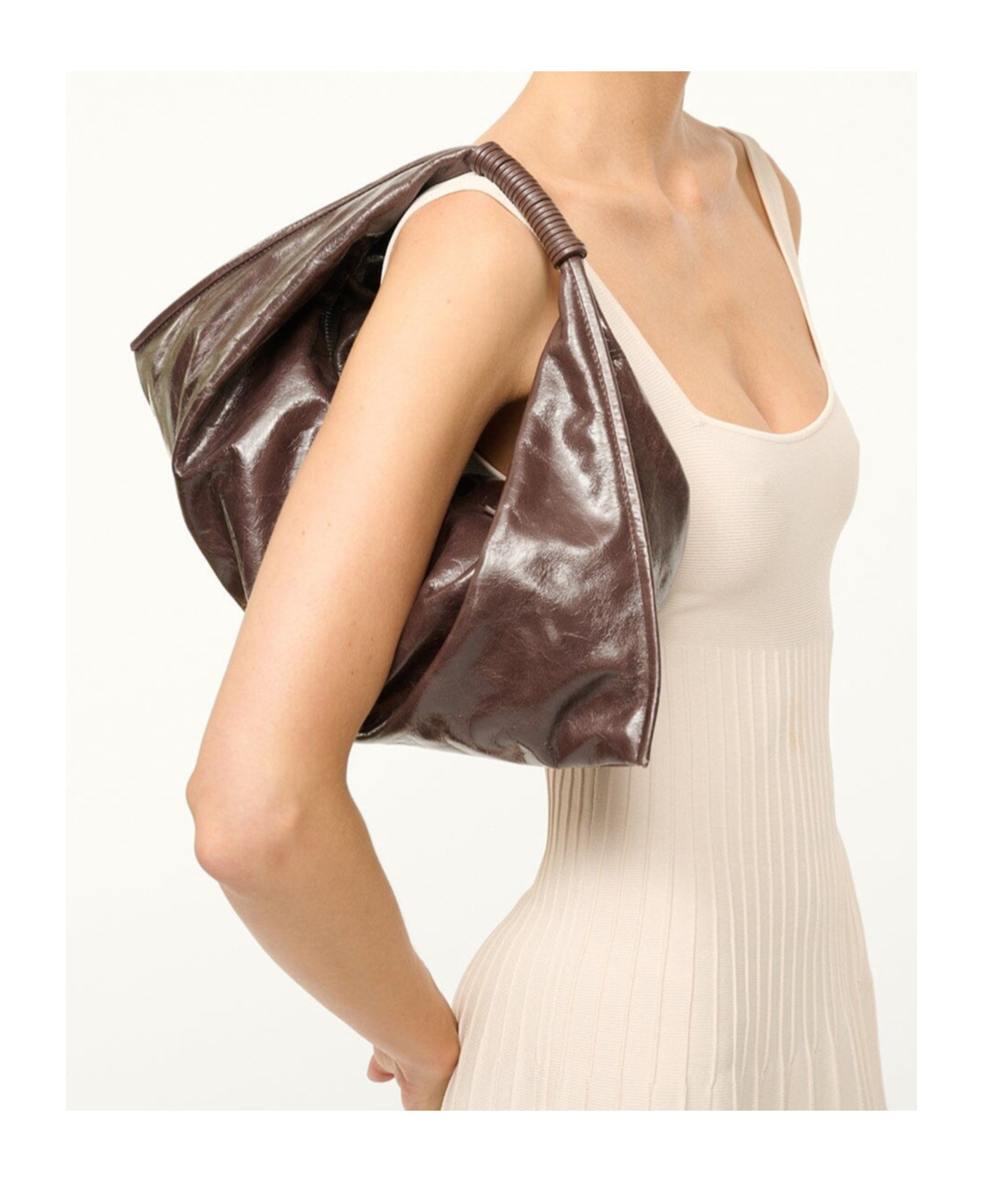 Shop Staud Zipper Tote Bag In Black