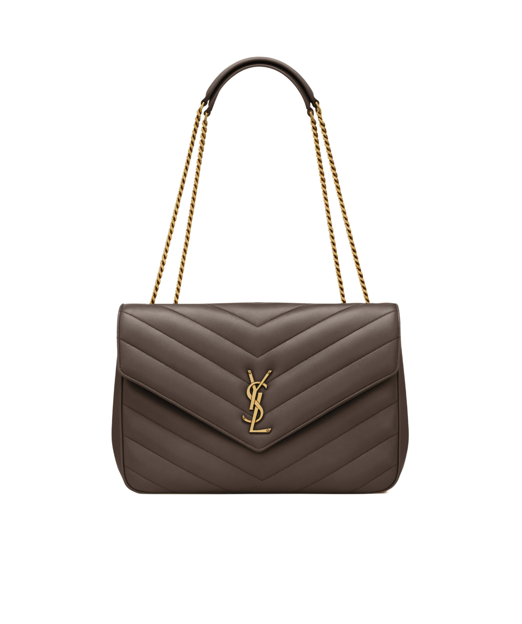 Saint Laurent Loulou Large Quilted Shoulder Bag