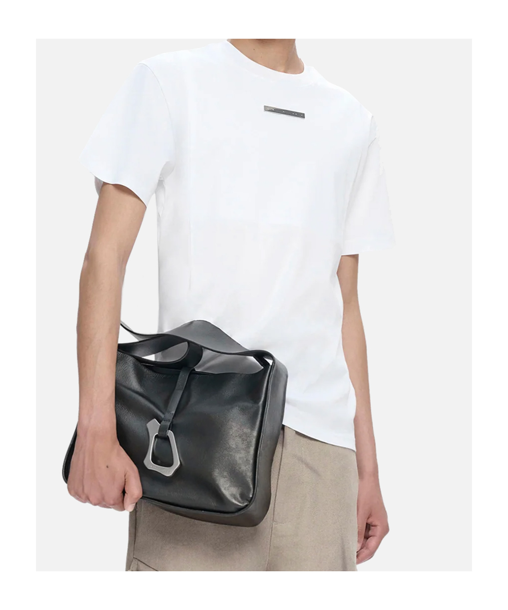 Heliot Emil Cotton Jersey T-shirt In White