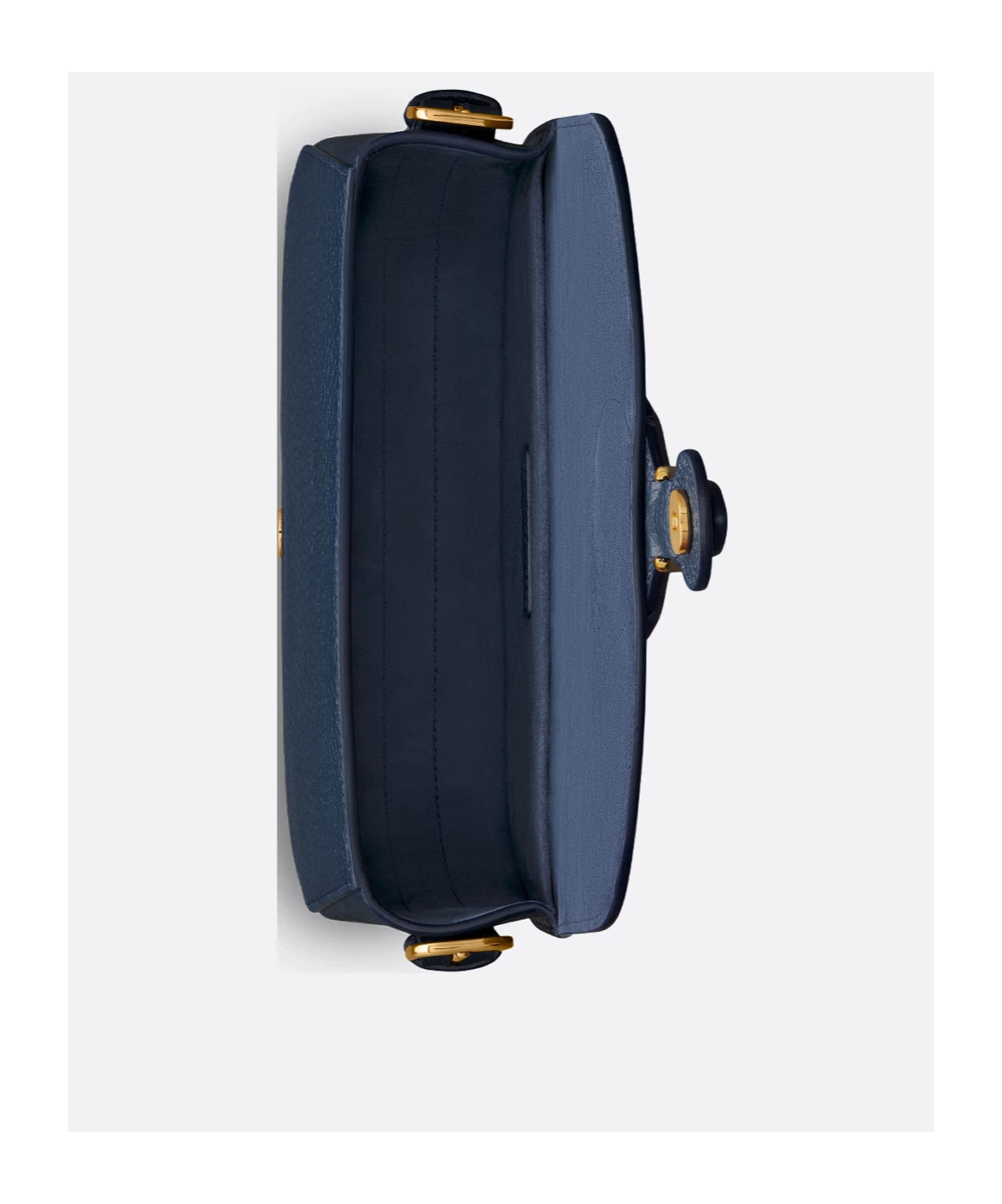Dior Medium Flap Shoulder Bag In Blue