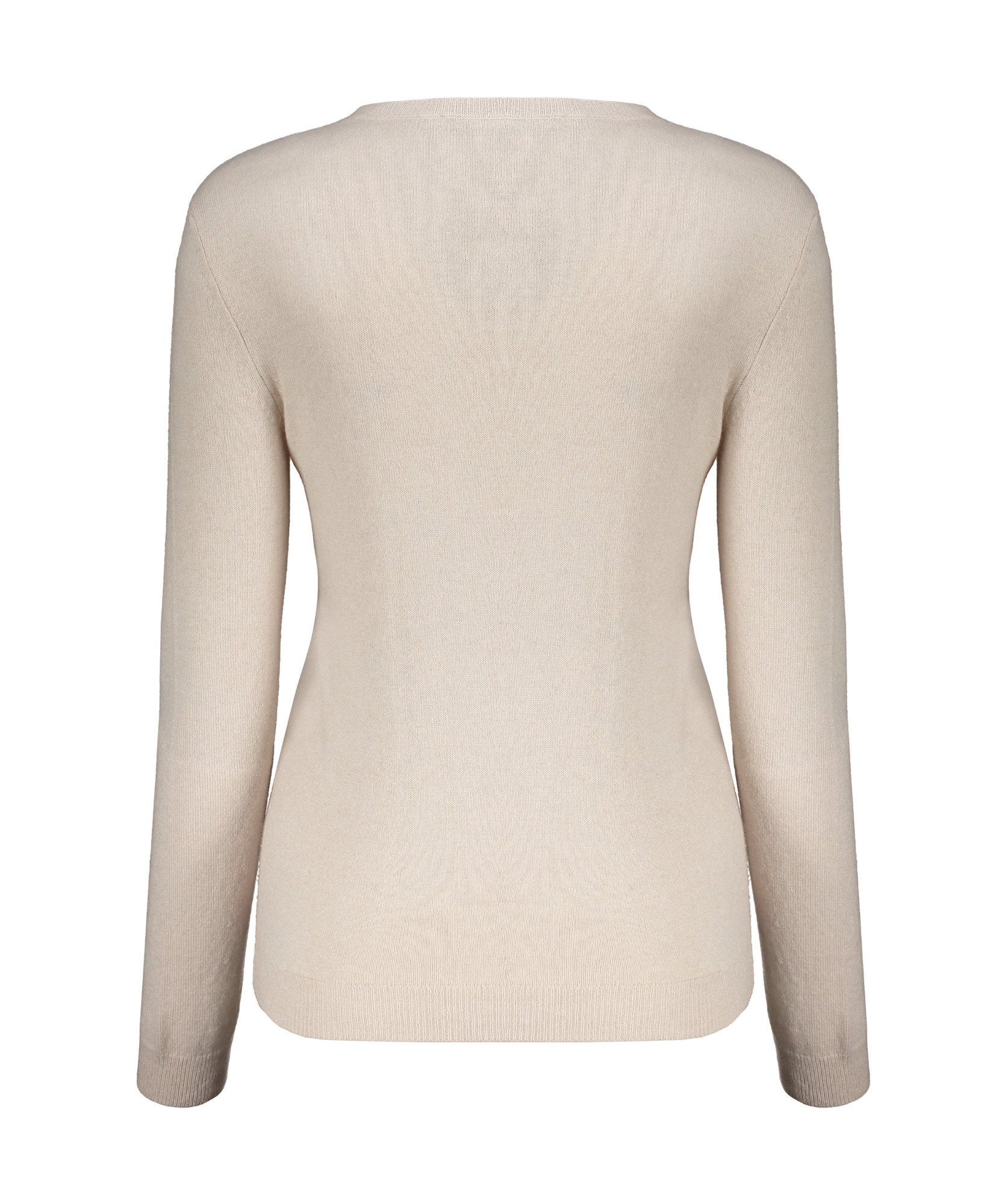 Valentino Long Sleeve Crew-neck Sweater In Neutral