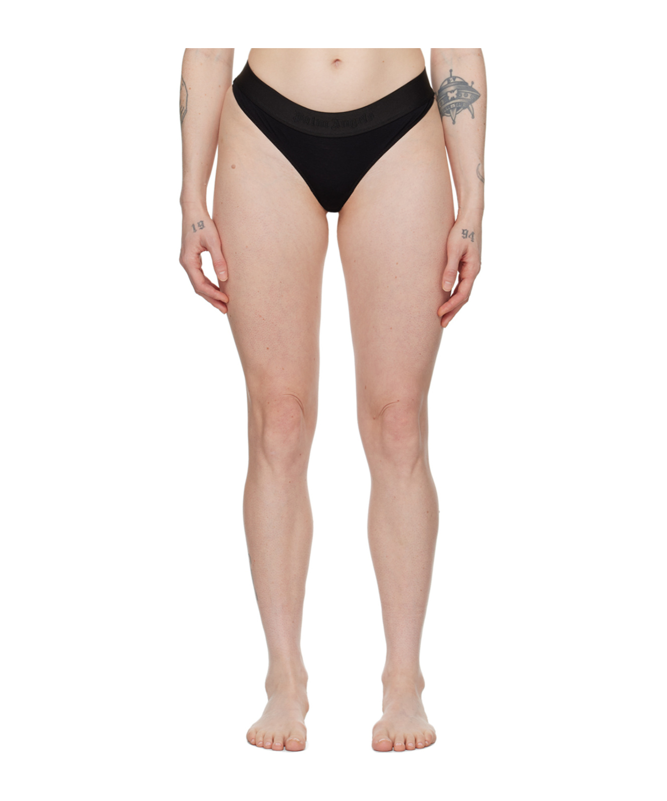 Palm Angels Classic Logo Underwear In Nude