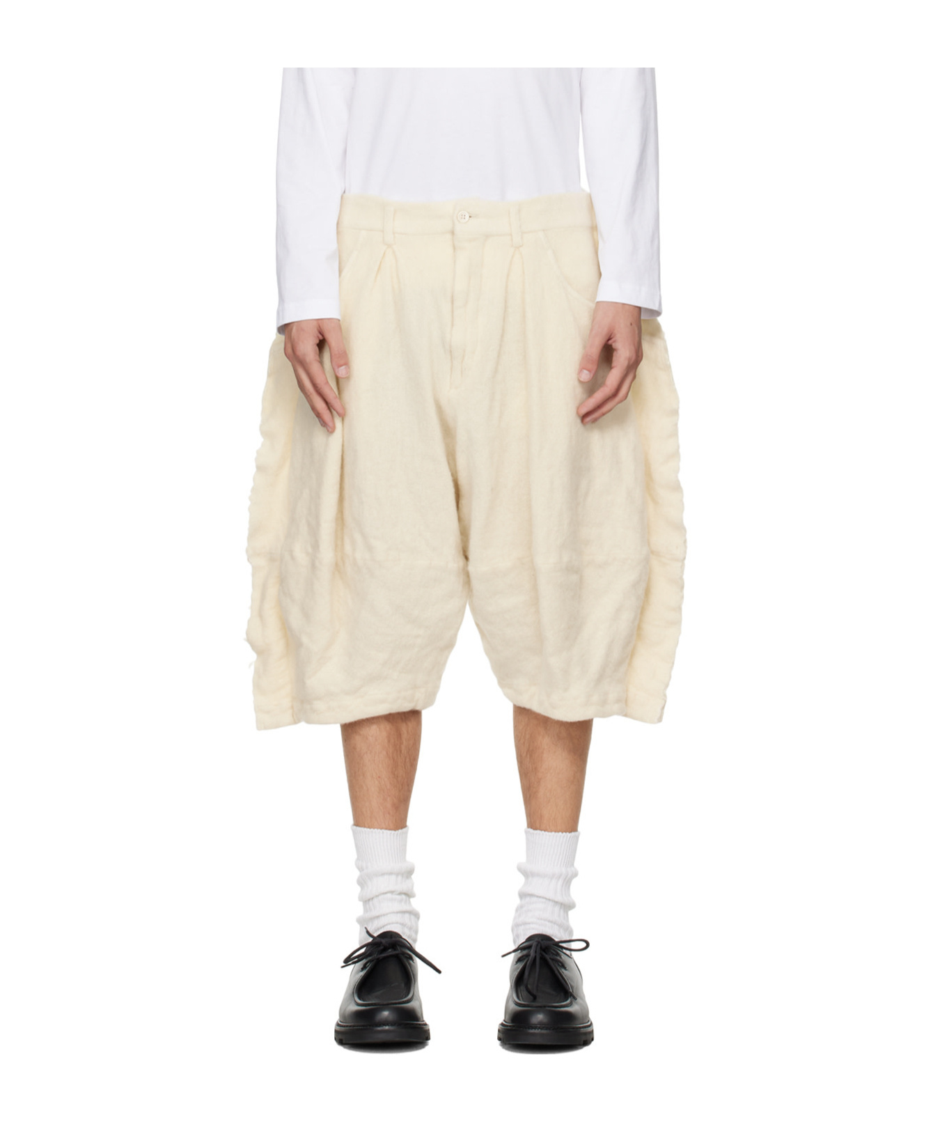 Comme Des Garçons Belt Loop Shorts