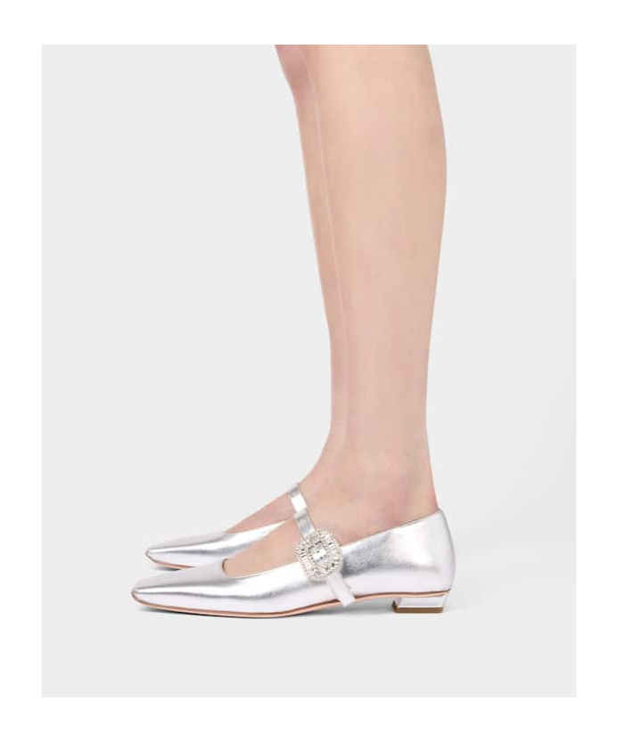 Roger Vivier Belle Vivier Mary Janes In Leather