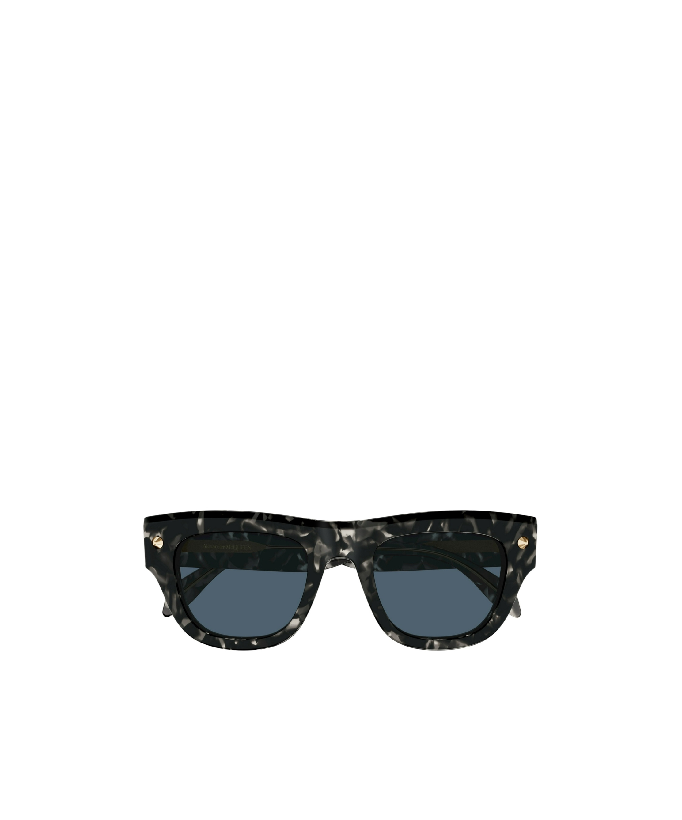 Alexander Mcqueen Am 0449s Square-frame Sunglasses In Black