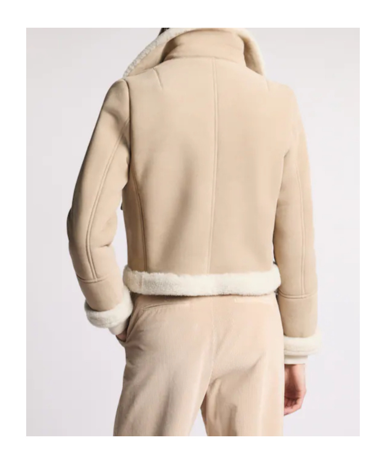 Fay 2 Ganci In Sheepskin In Brown