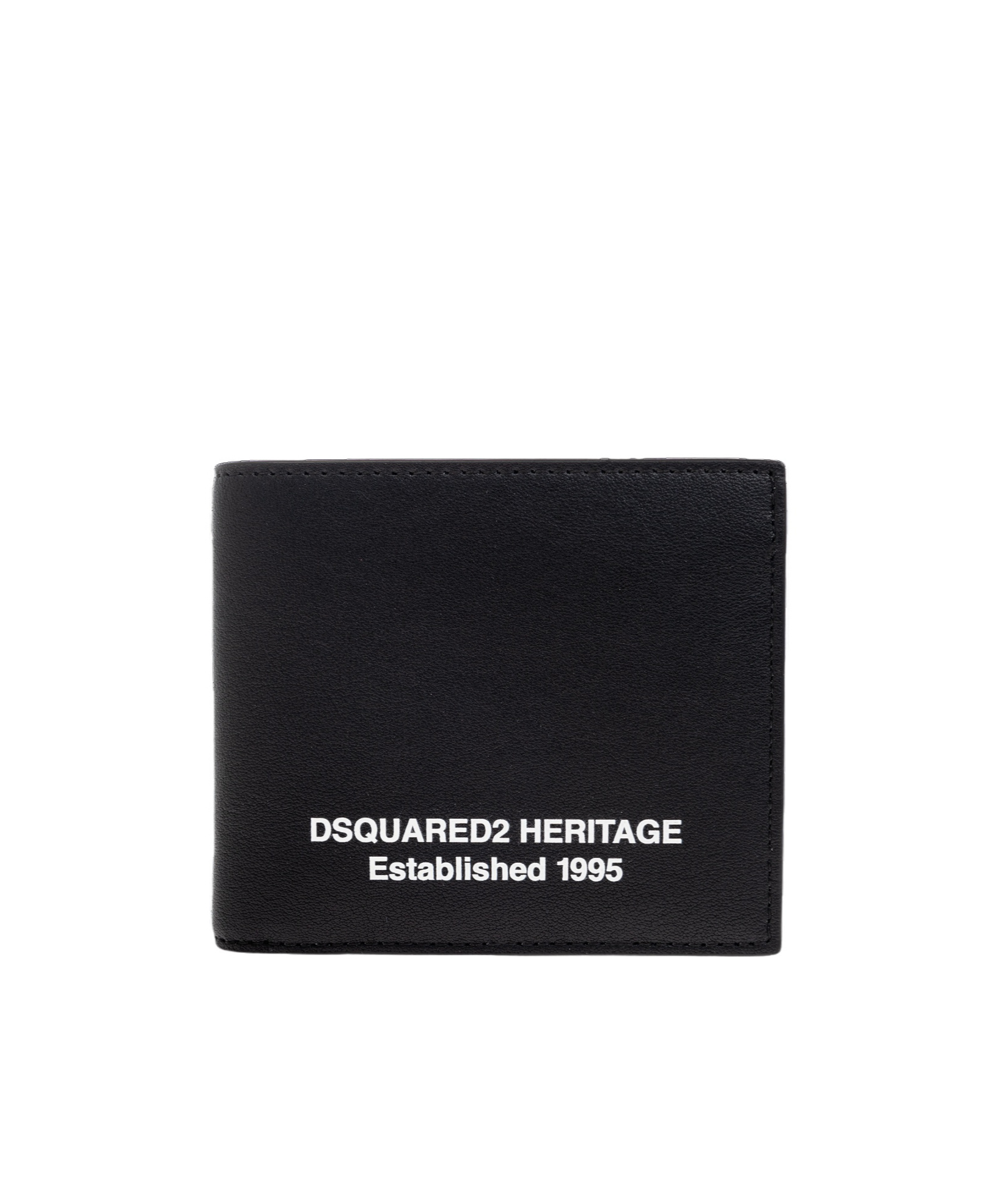 Dsquared2 Leather Wallet In Black