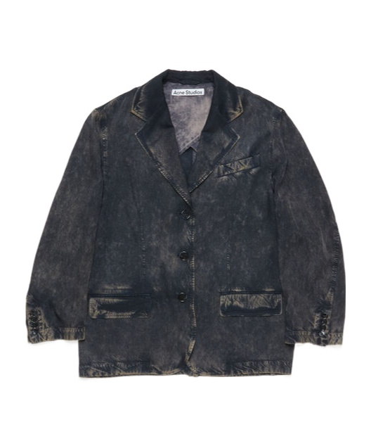 Acne Studios Single Breasted Jacket In Black