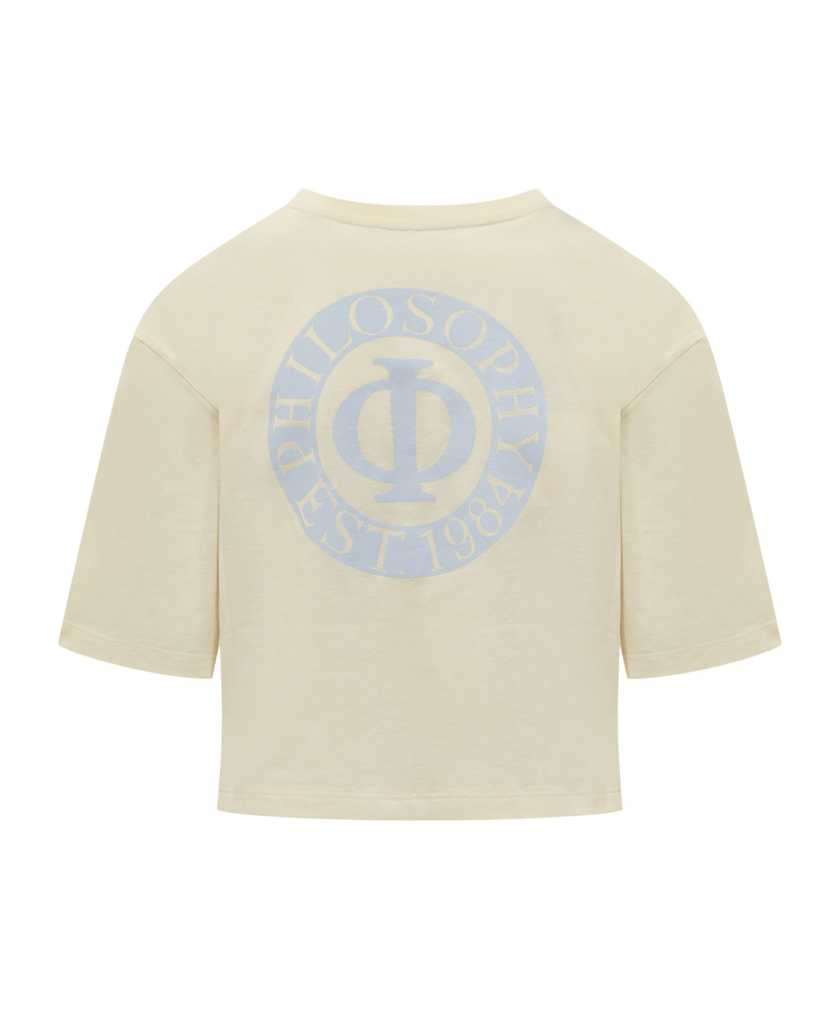 Philosophy Di Lorenzo Serafini Logo-print T-shirt In Nude