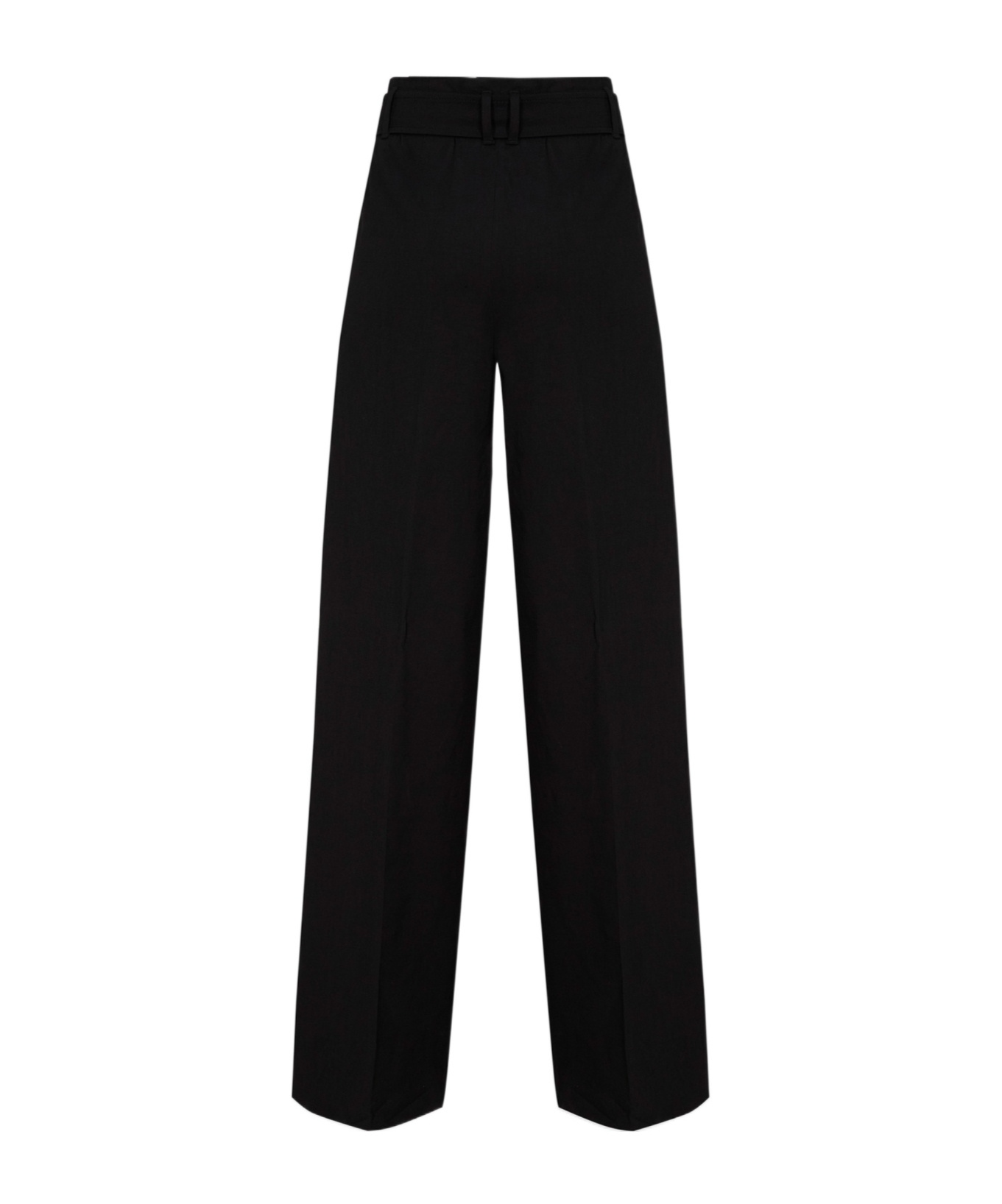Hugo Boss Belt-loop Casual Pants In Black
