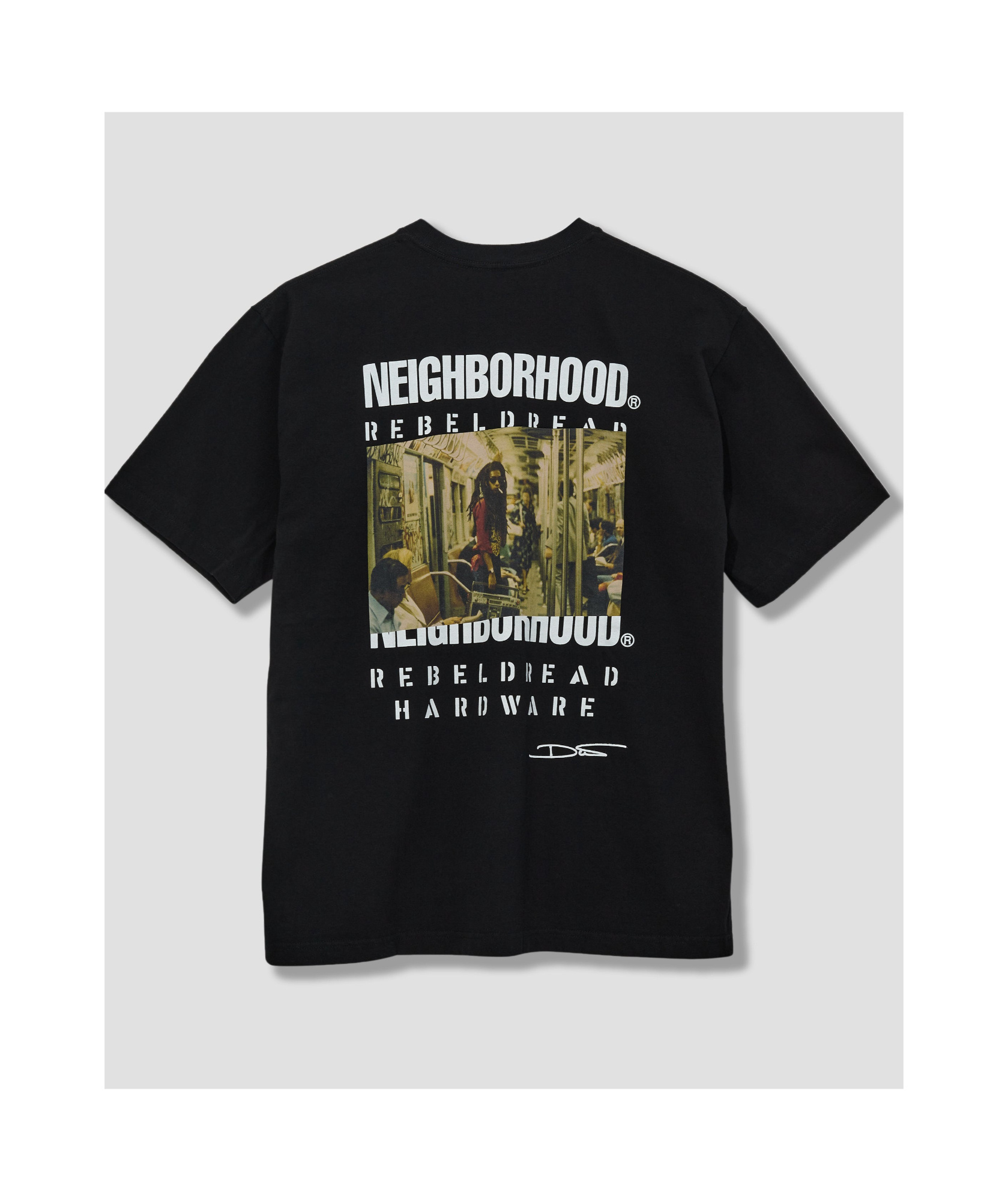Neighborhood Short-sleeved T-shirt In Black