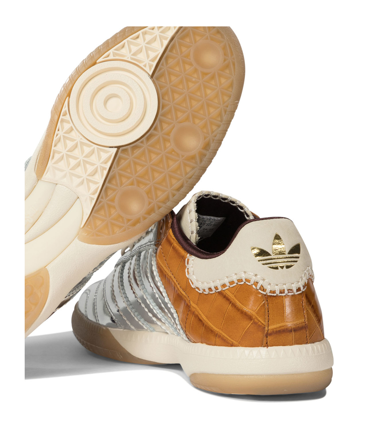 Adidas Originals X Wales Bonner Samba Low-top Sneakers In Multicolor