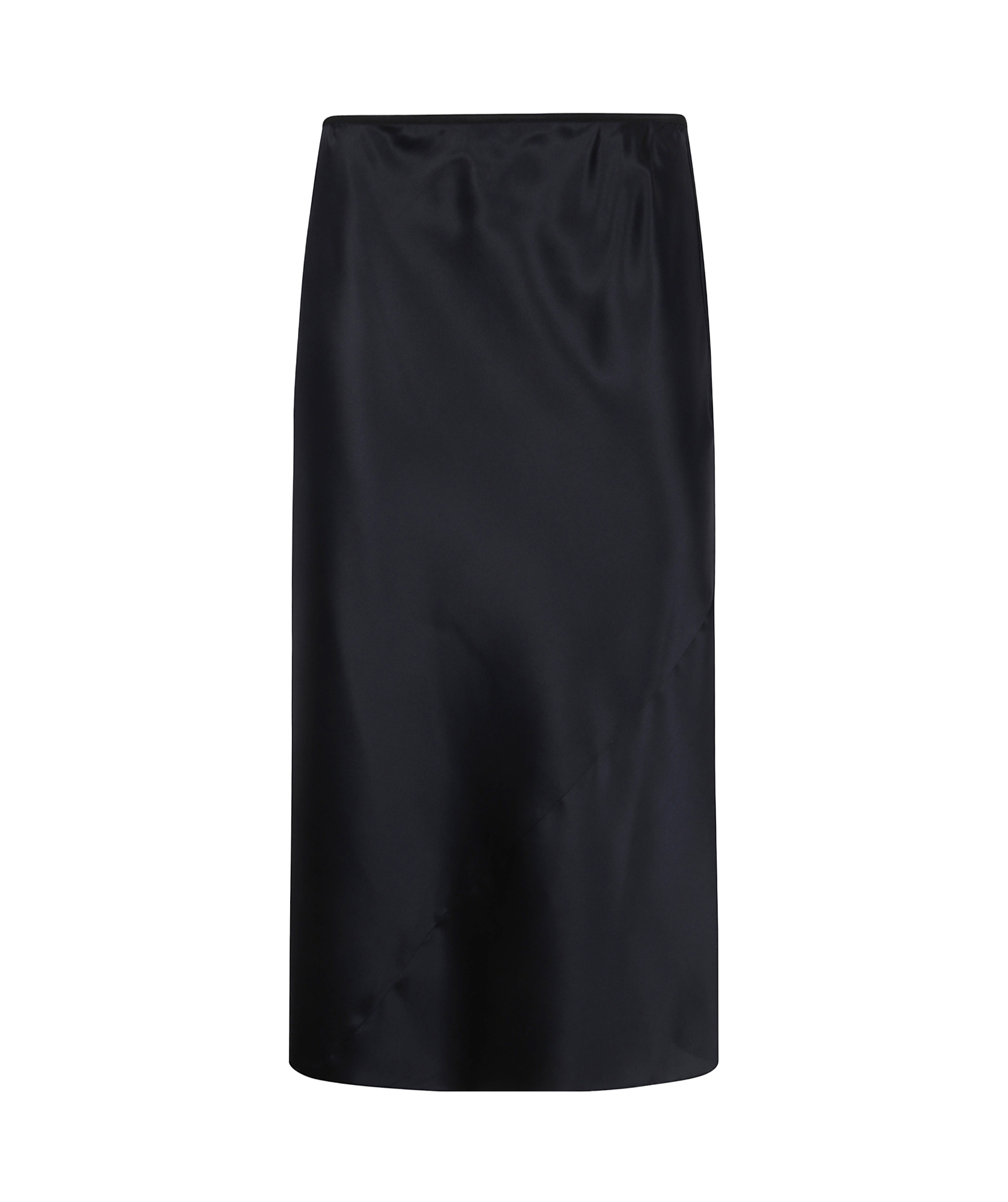 Dries Van Noten Elastic Waist Skirt In Black