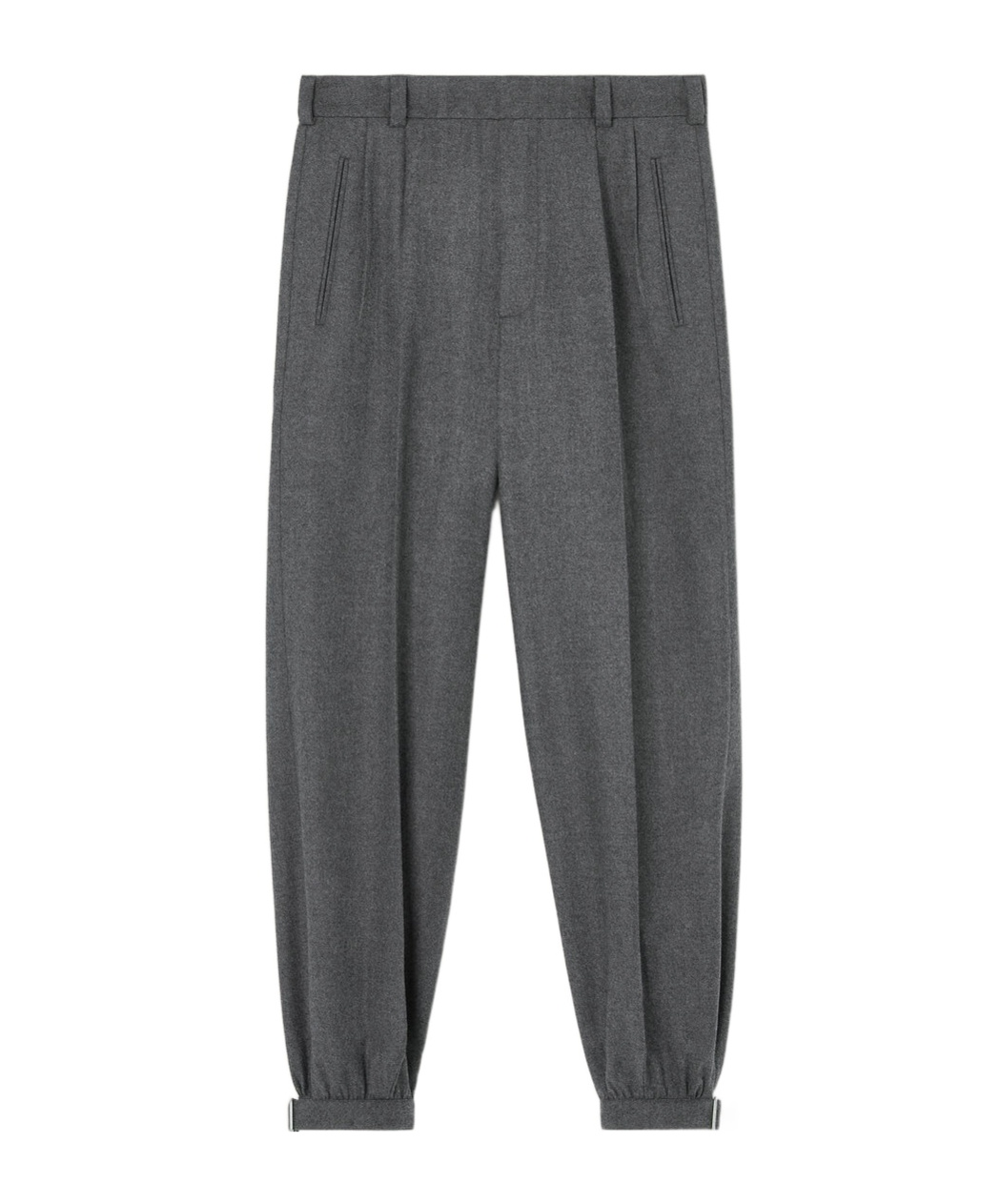 Loro Piana Scott Trousers In Gray