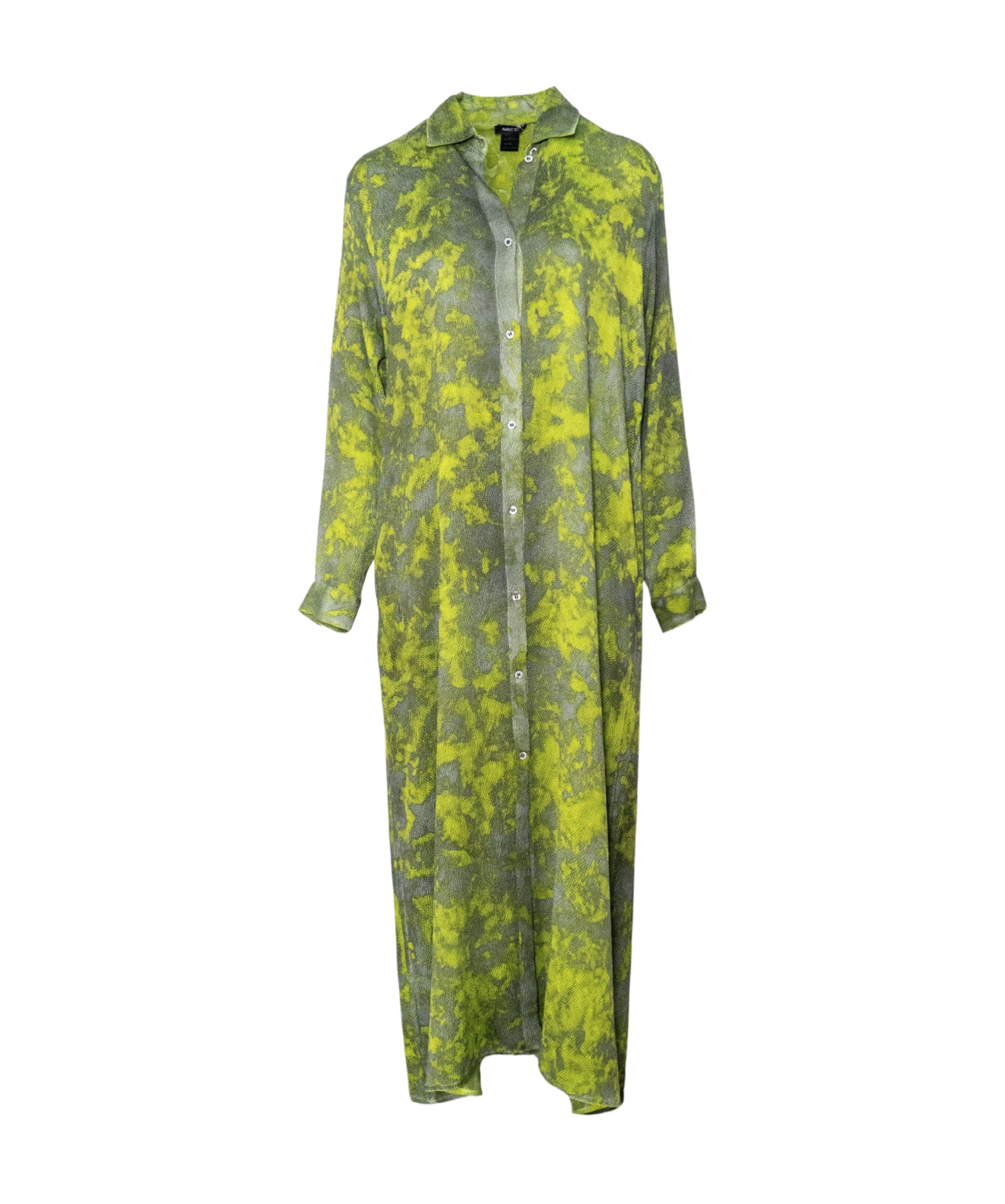 Avant Toi Long-sleeved Dress In Green
