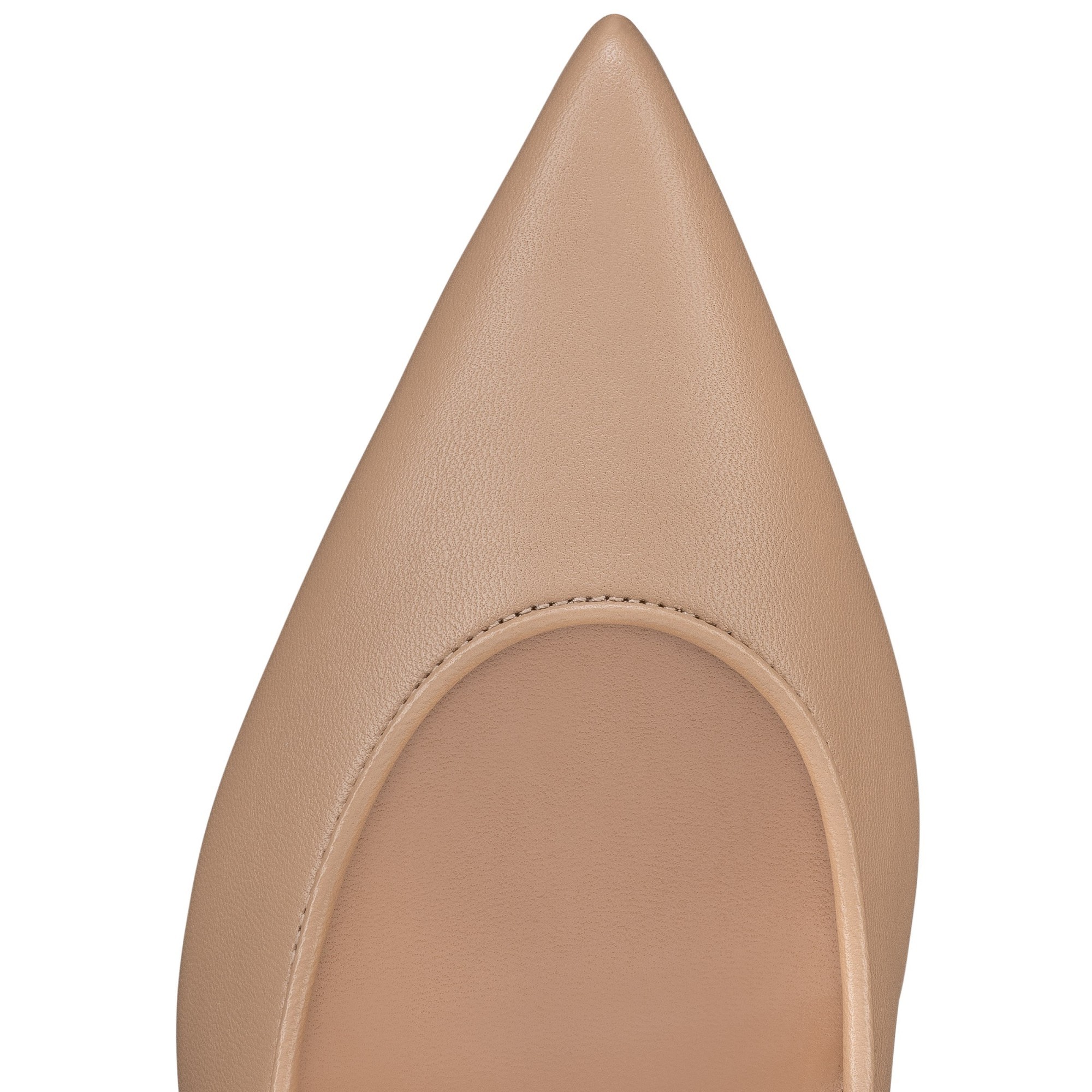Christian Louboutin Sporty Kate Pointed Toe Pump In Nude
