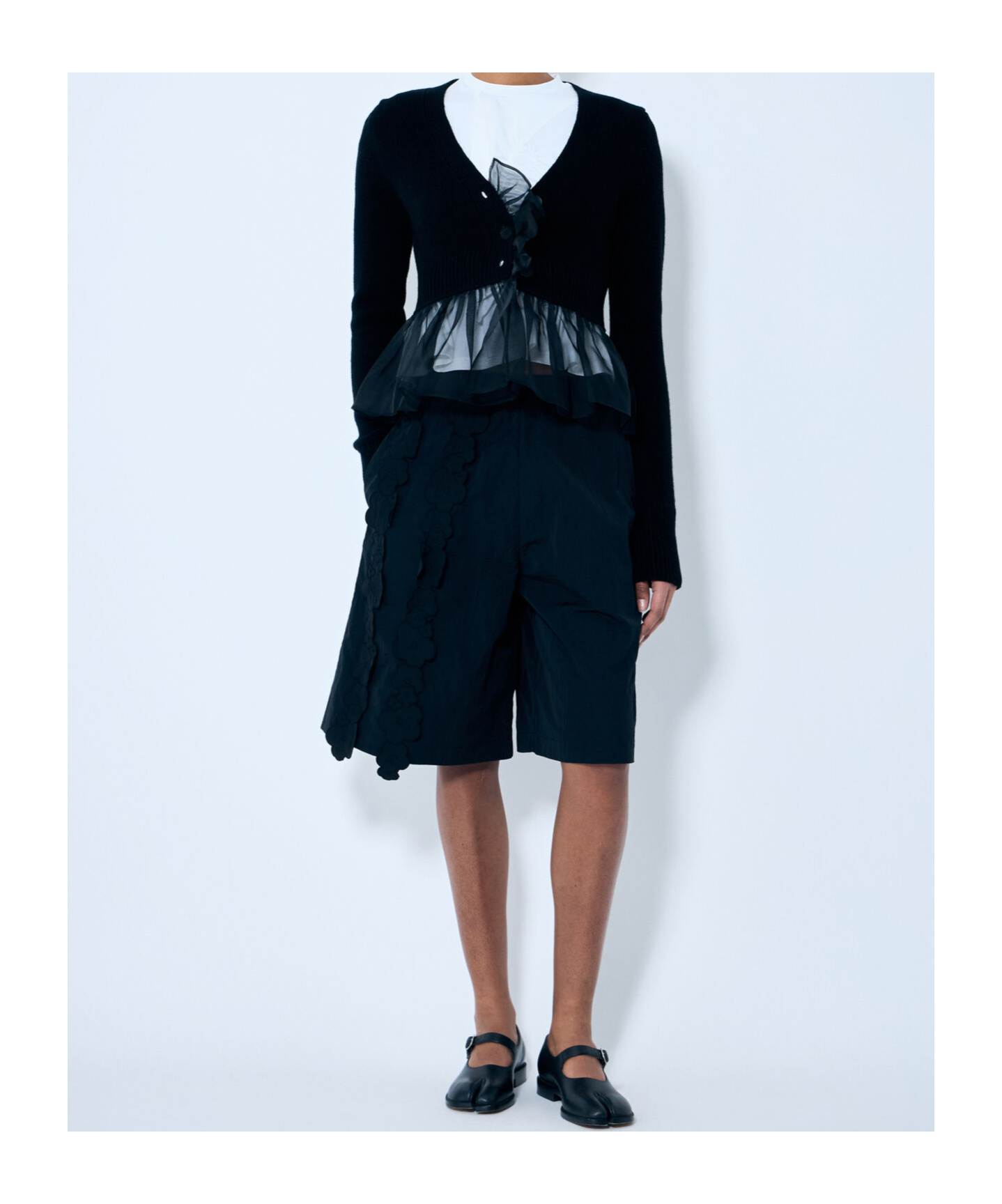 Cecilie Bahnsen Phlox Cardigan In Black