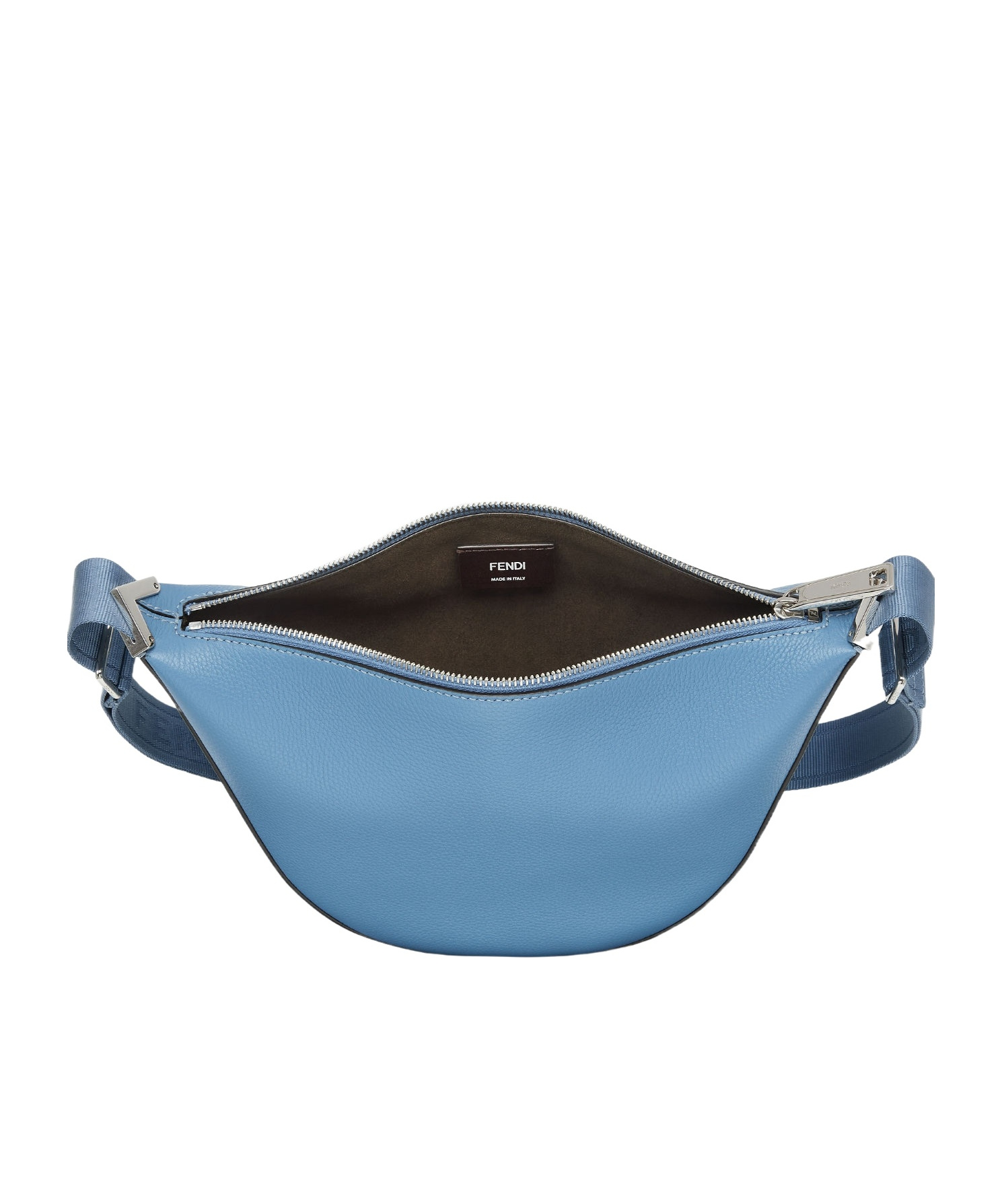 Shop Fendi Blue Leather Bag