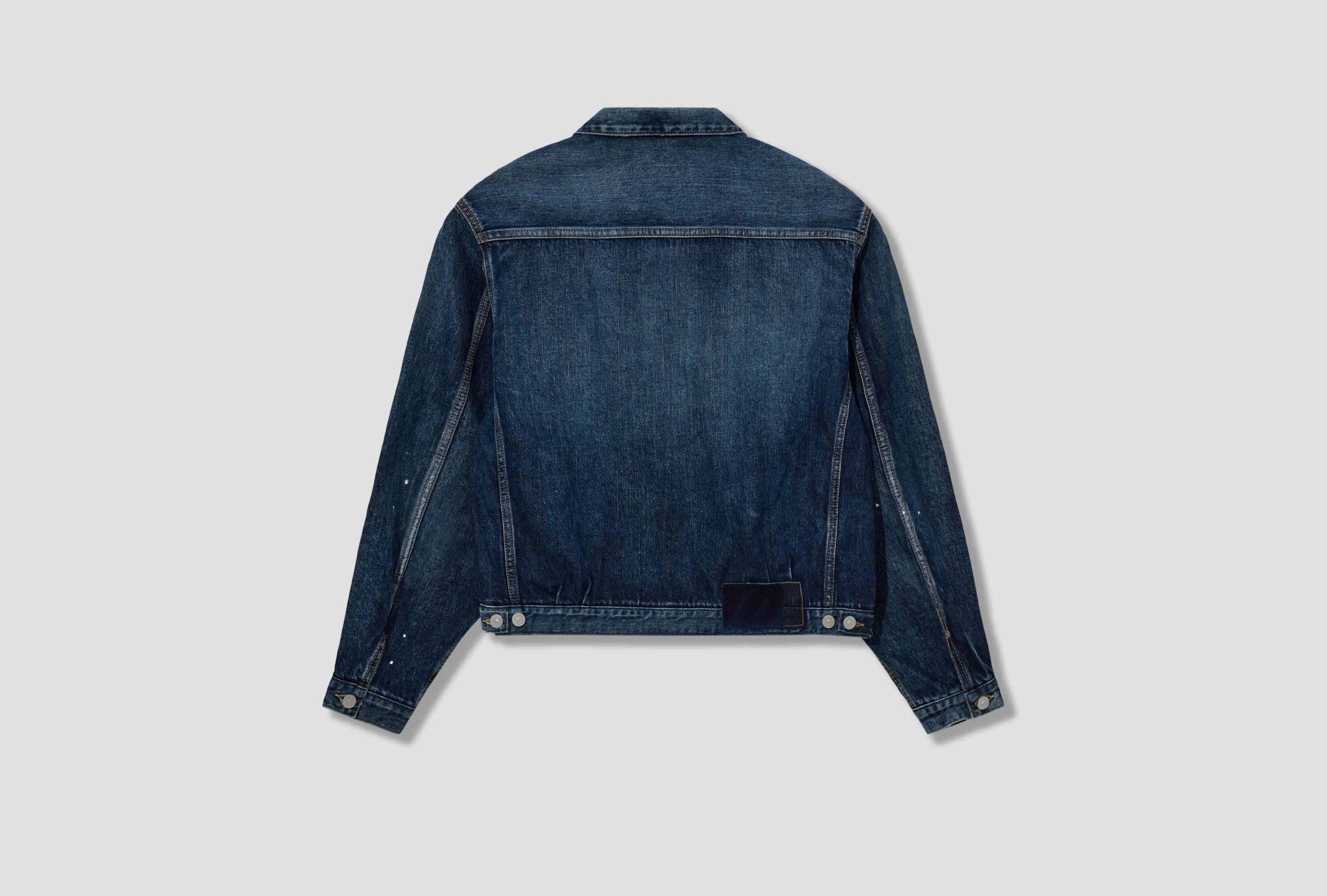 Visvim Long-sleeved Denim Jacket In Blue