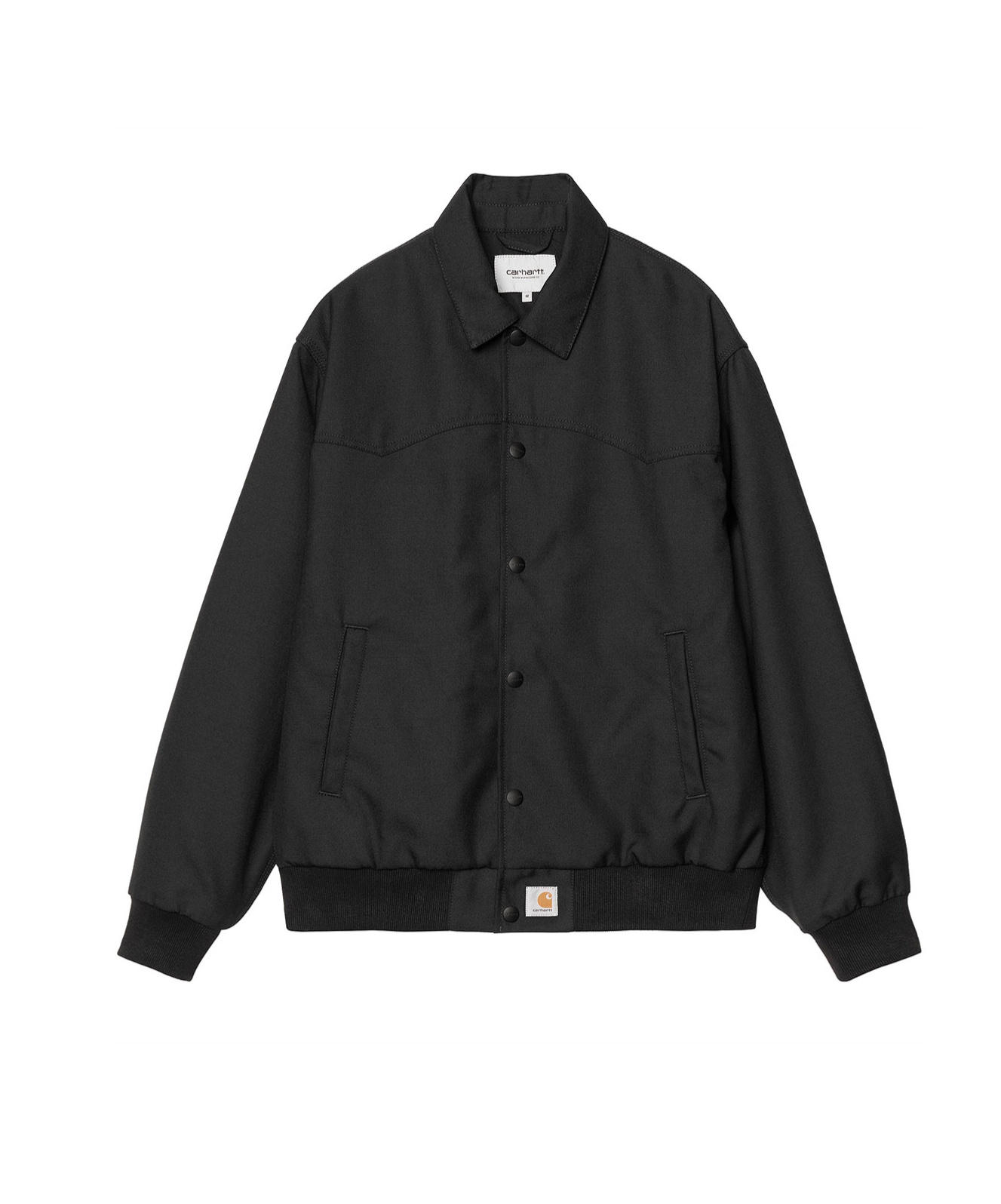 Carhartt Long-sleeved Casual Jacket In Black