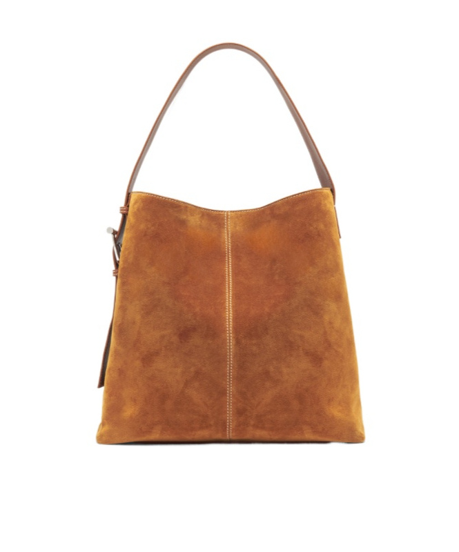 Alexander Mcqueen Women's T-bar Sling Shoulder Bag In Tan In Brown