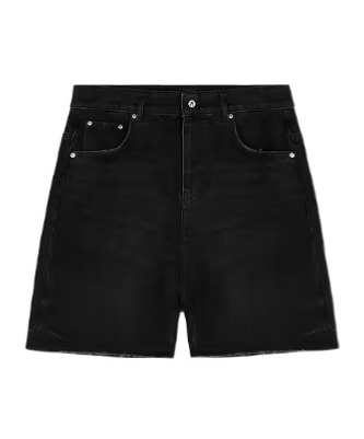 Represent Cotton Shorts In Black