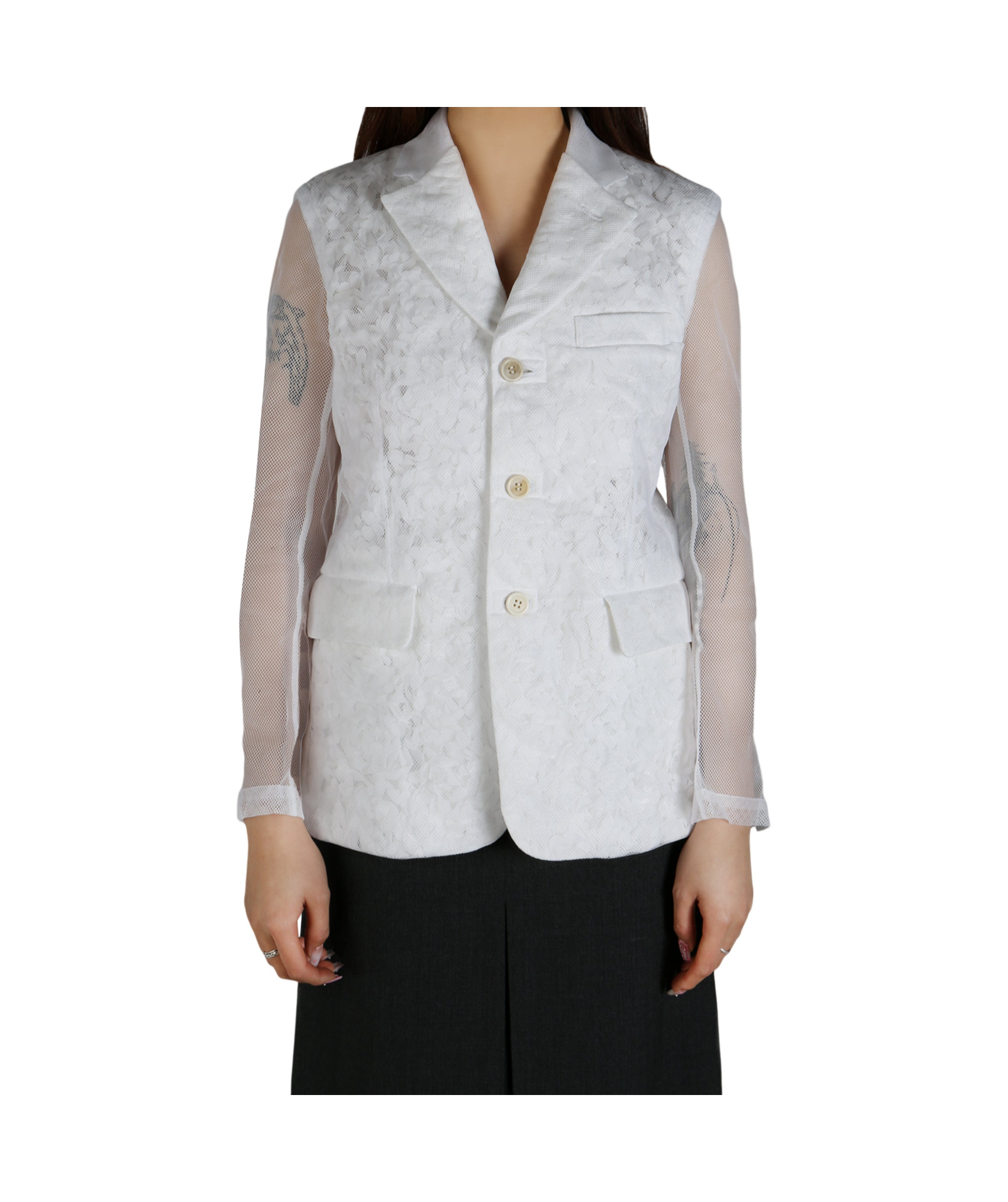 COMME DES GARÇONS SINGLE-BREASTED BLAZER