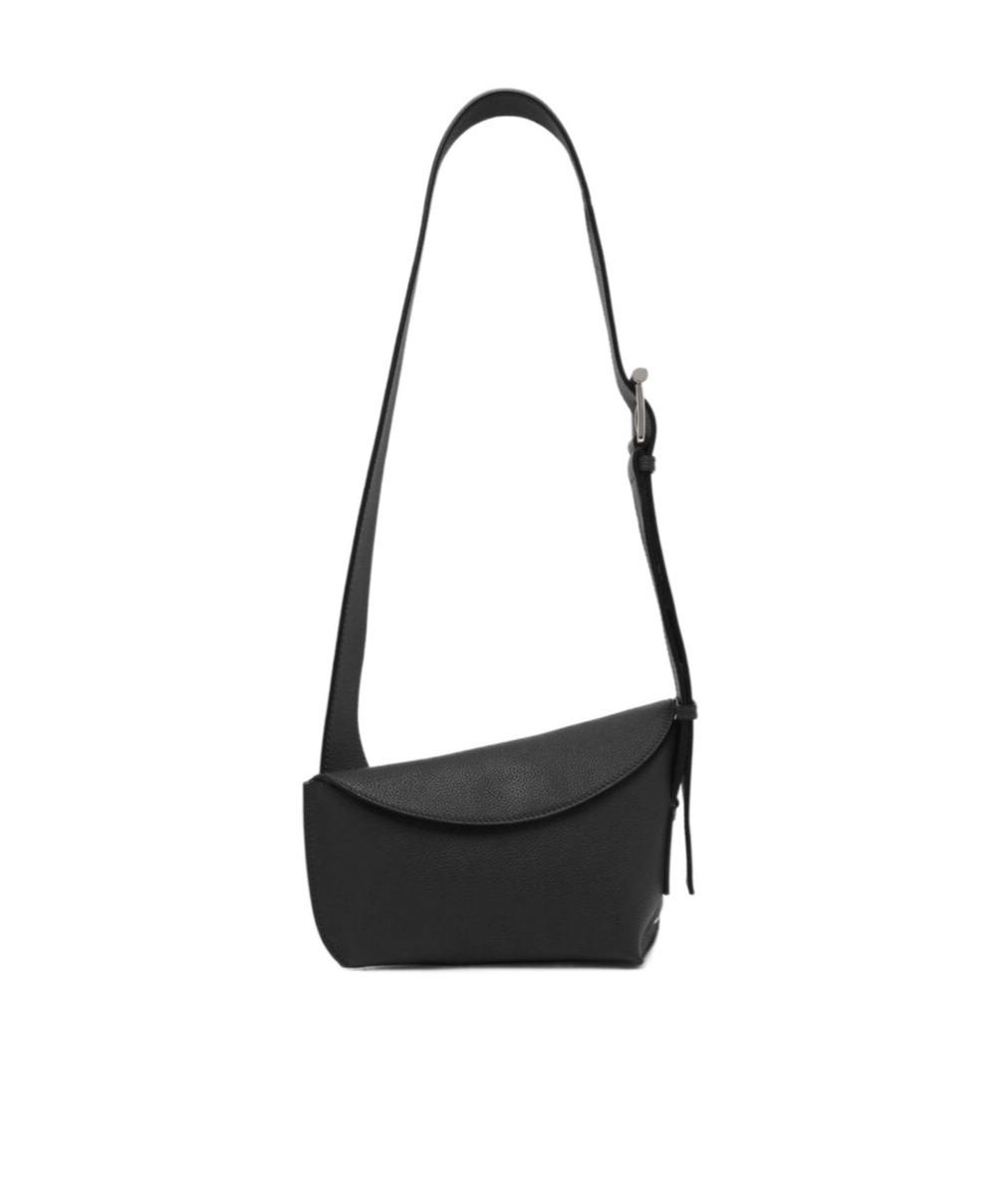 Alexander Mcqueen T-bar Sling Pebbled-leather Shoulder Bag