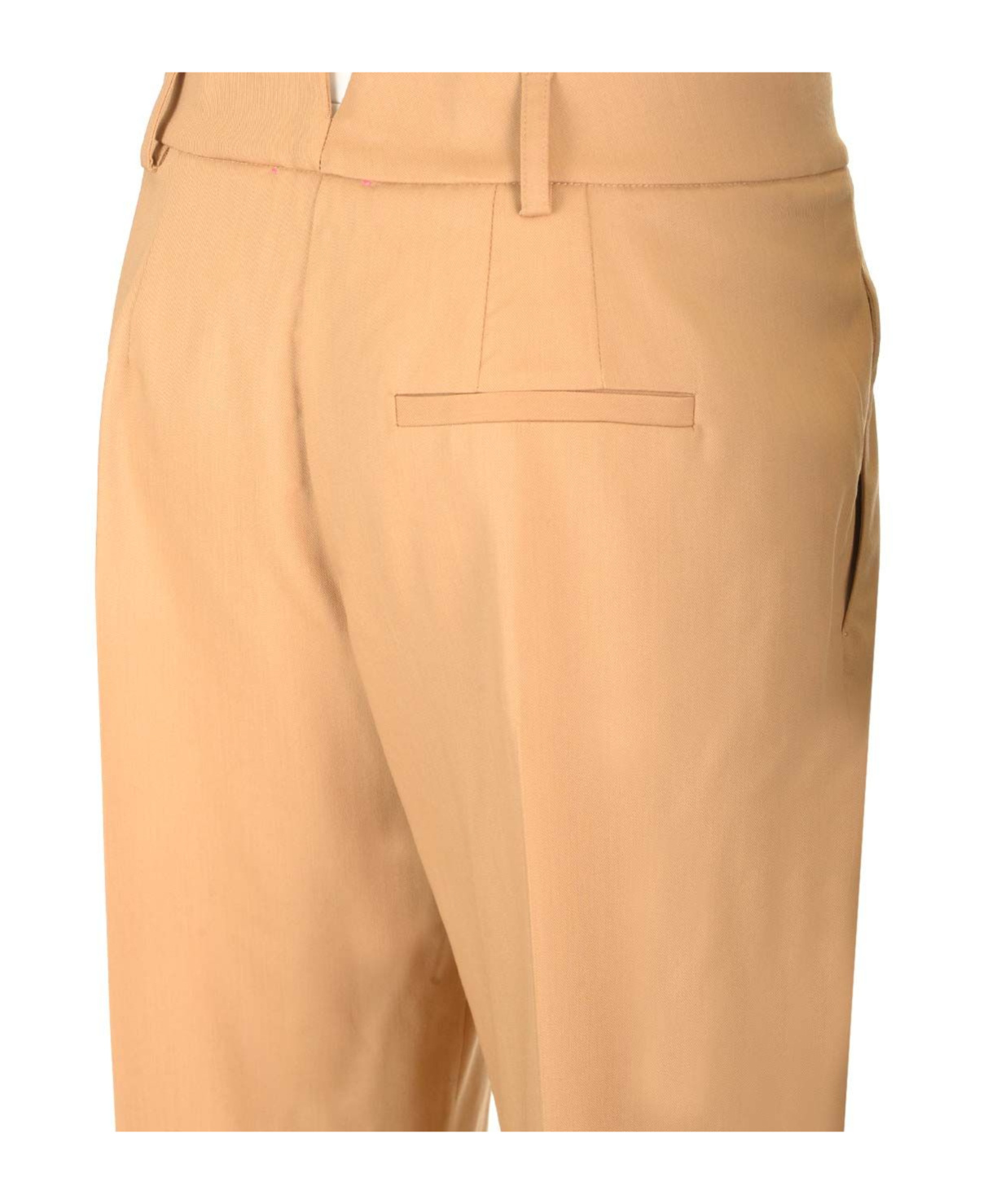FORTE FORTE VISCOSE WOOL TWILL TROUSERS