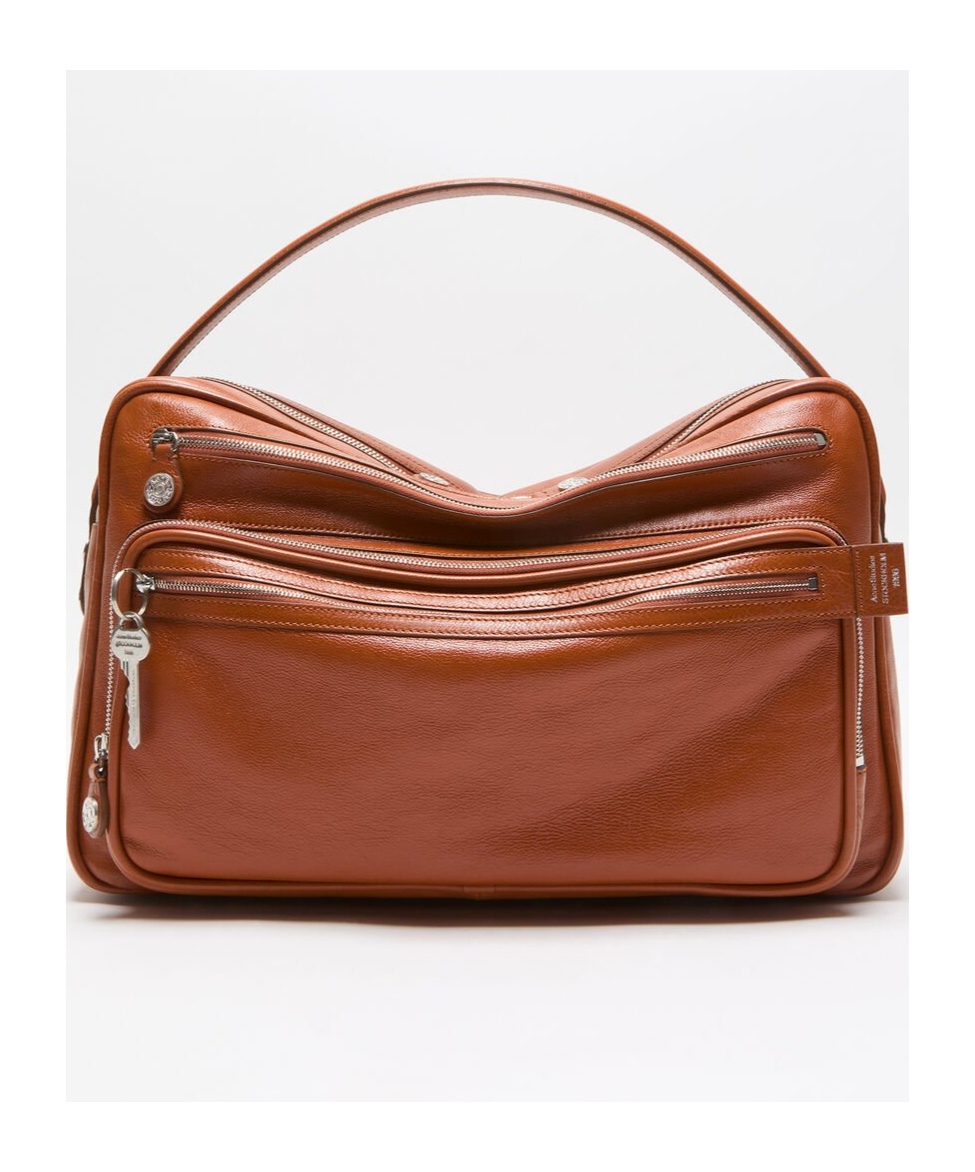 Acne Studios Camero Camera Shoulder Bag In Brown