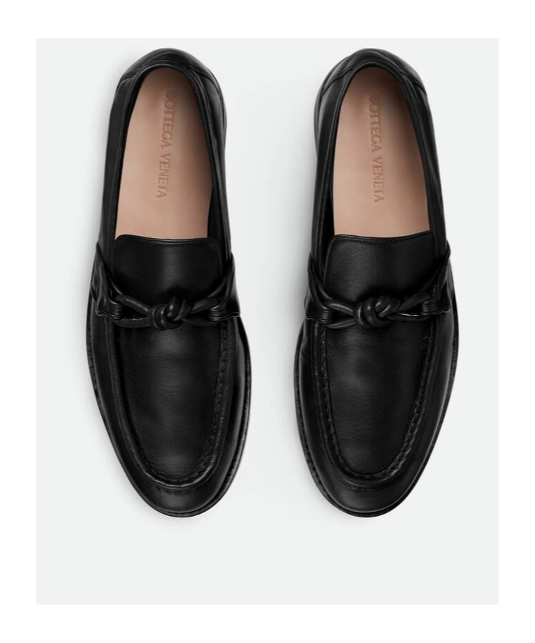 Bottega Veneta Astaire Loafer Shoes In Black