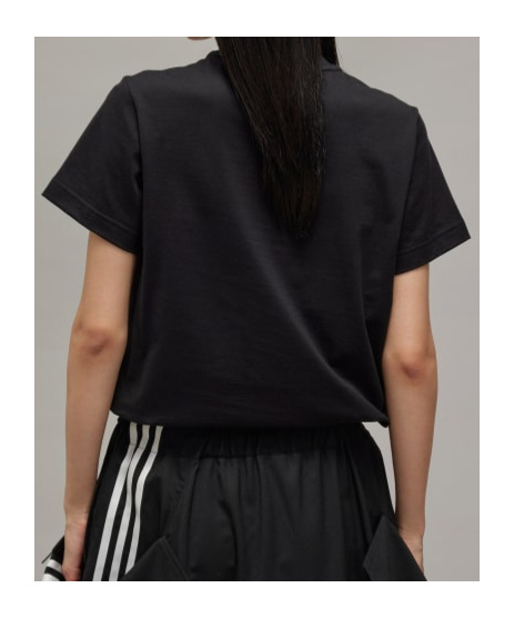 Y-3 M Reg Ss Tee In Black