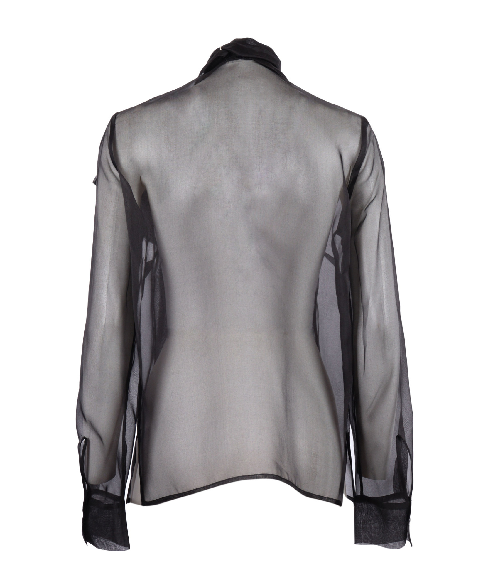 P.a.r.o.s.h Long Sleeve Shirt In Black