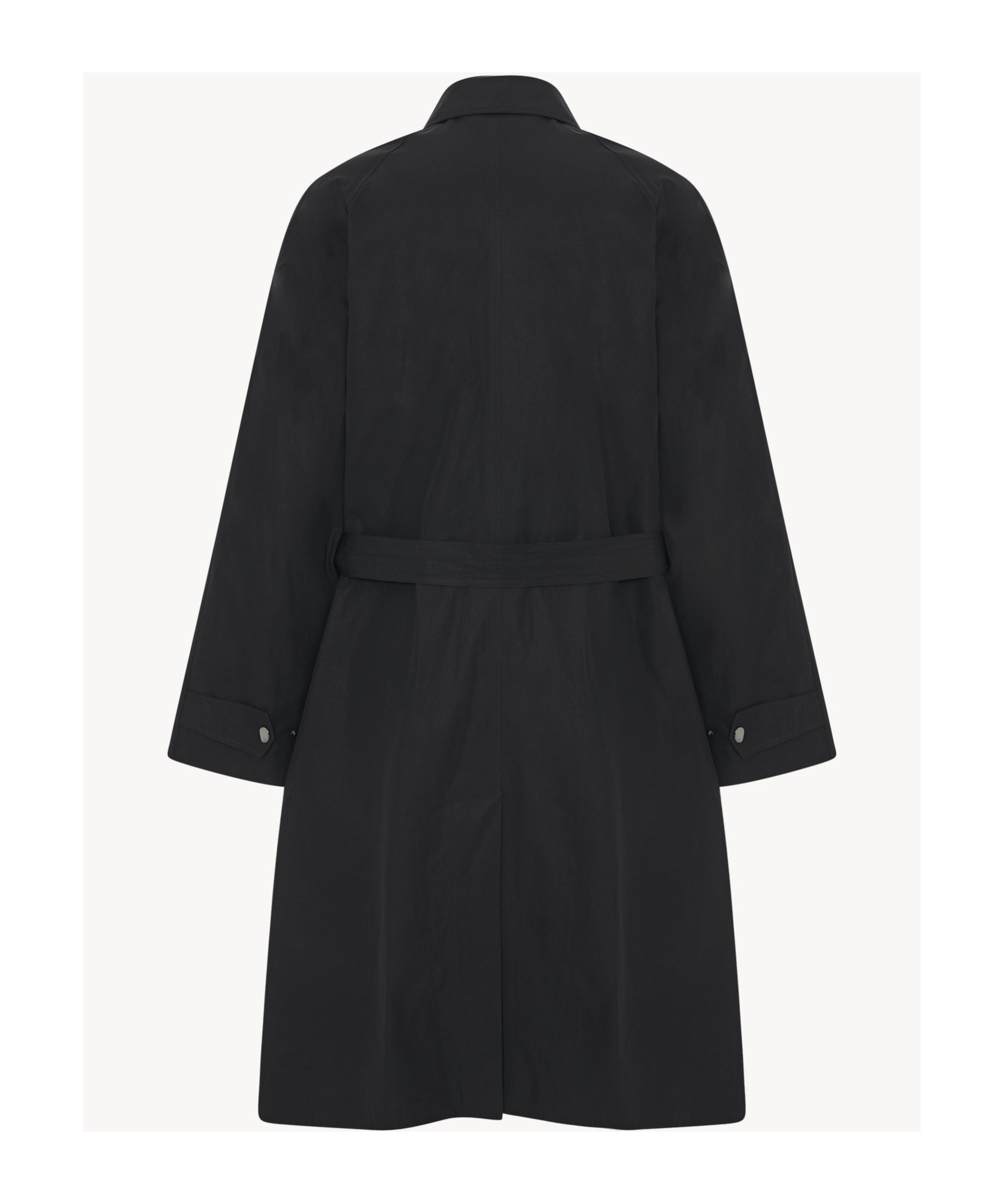 The Row Eugene Cotton Windbreaker In Black