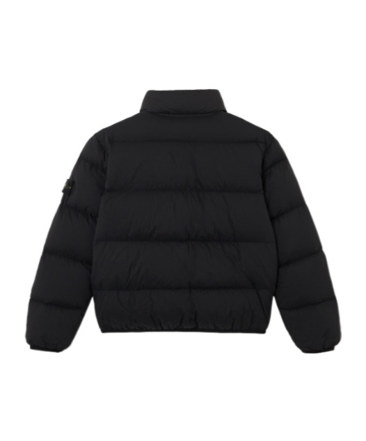 Stone Island Down Jacket With Anti-drop And Wind Resistance In Black
