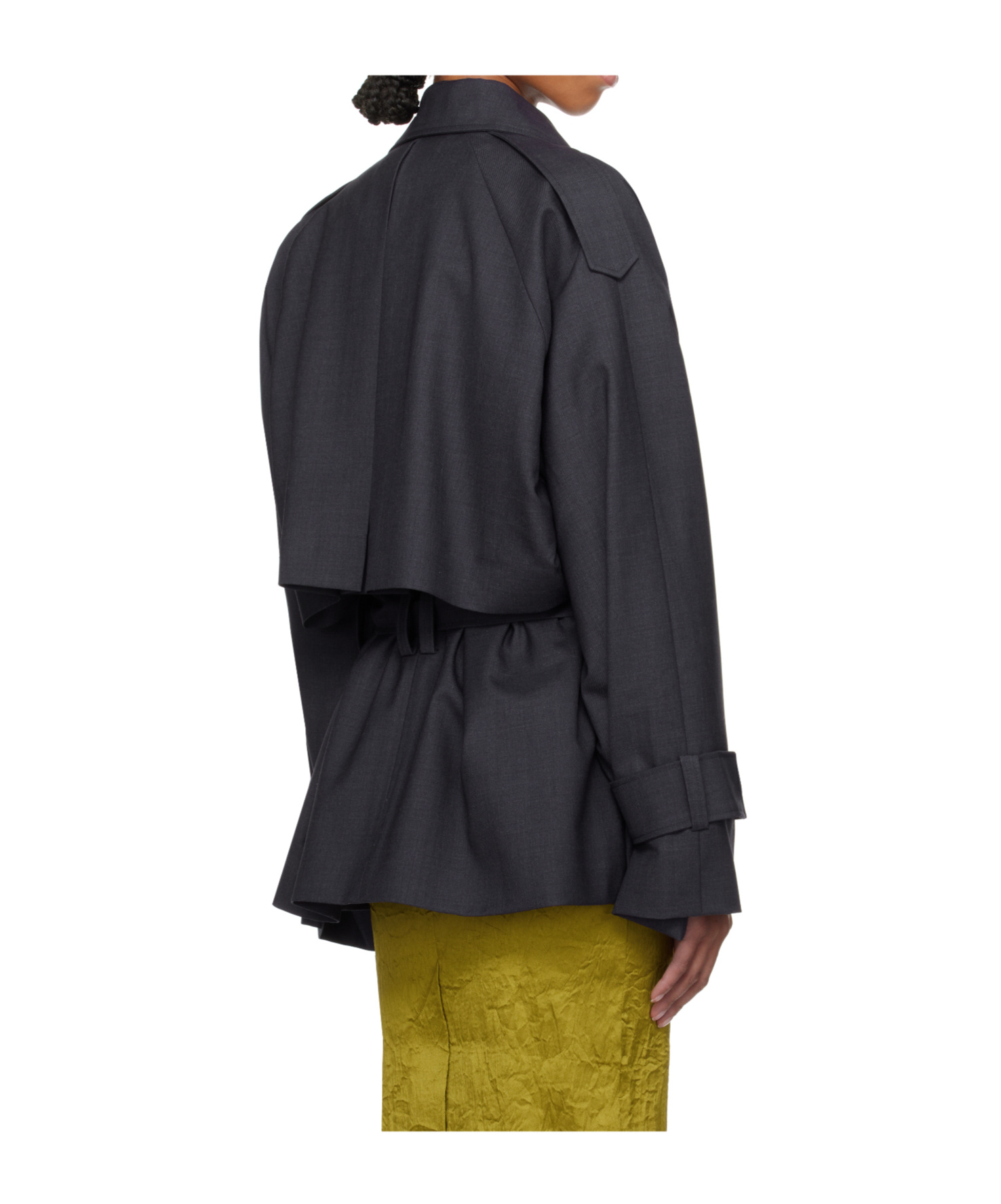 Tove Belted Jacket In Black