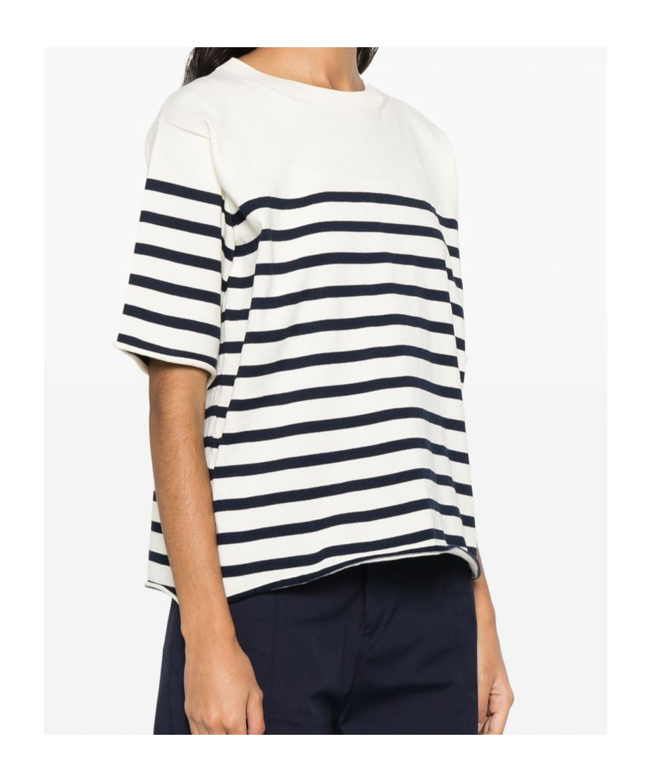 Shop Semicouture Ombeline T-shirt In White