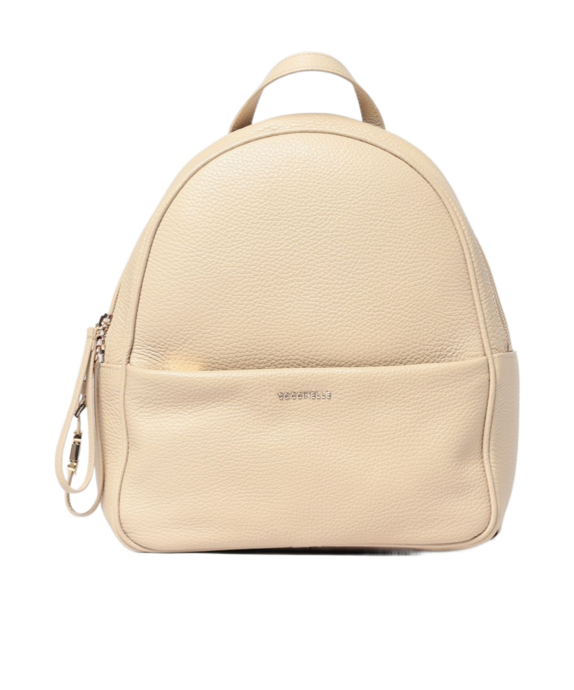 Coccinelle Grained-leather Backpack In Brown