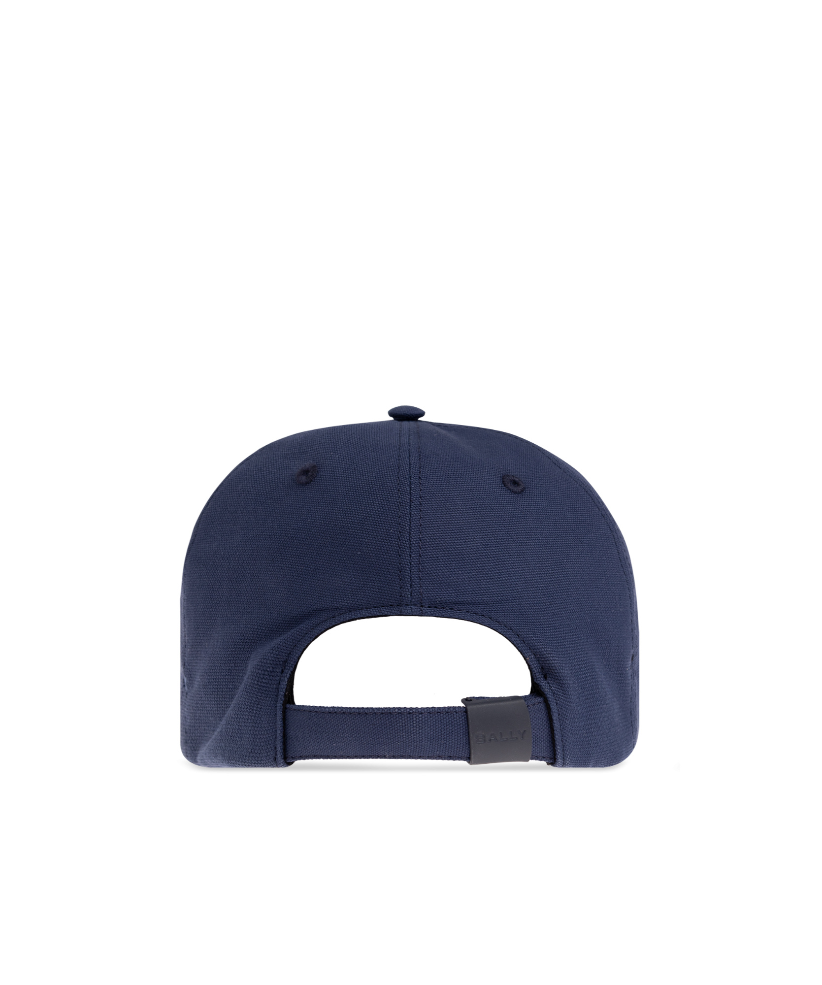 Bally Logo Embroidery Baseball Cap In Blue