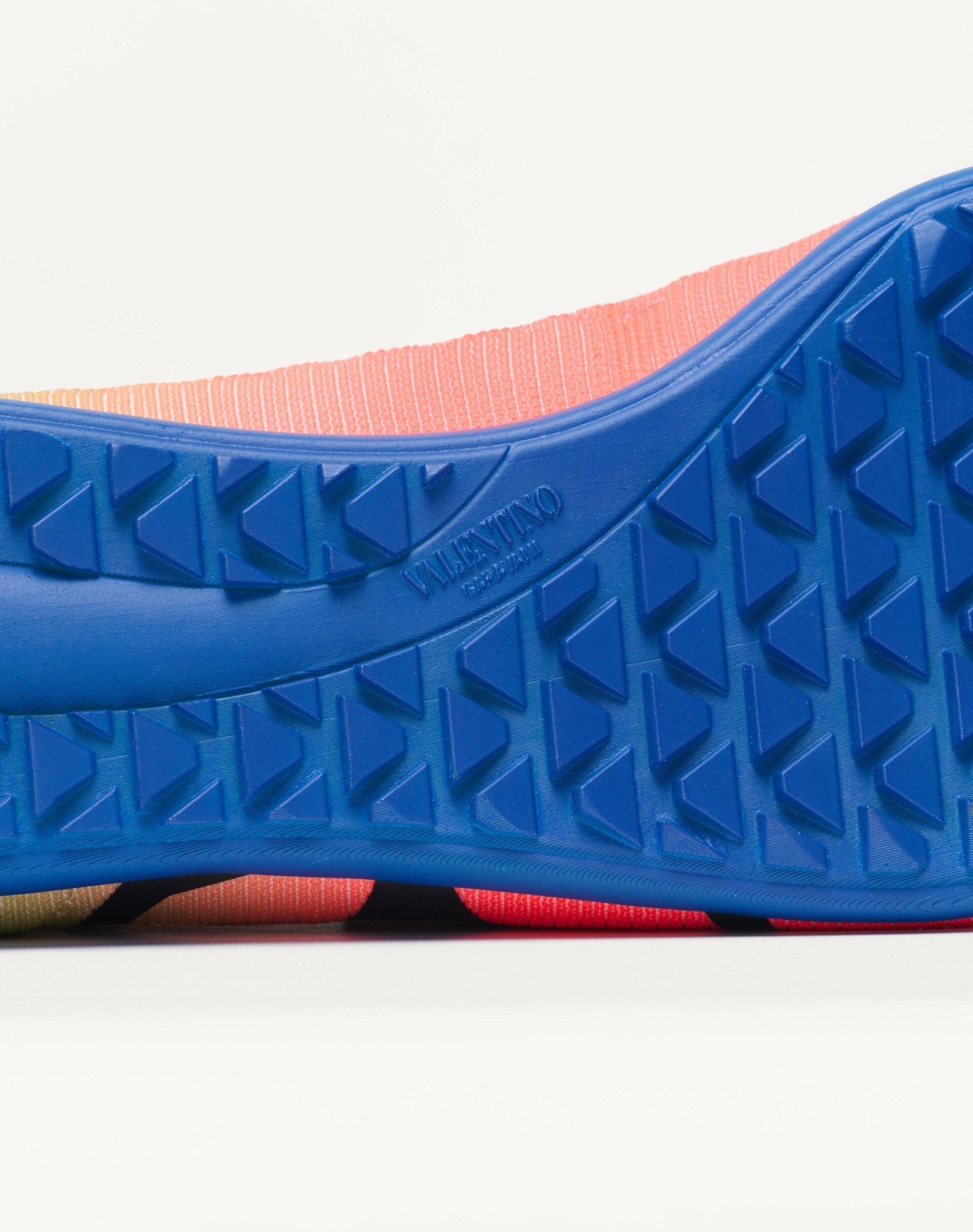 Valentino Garavani Vlogo Sneakers In Orange